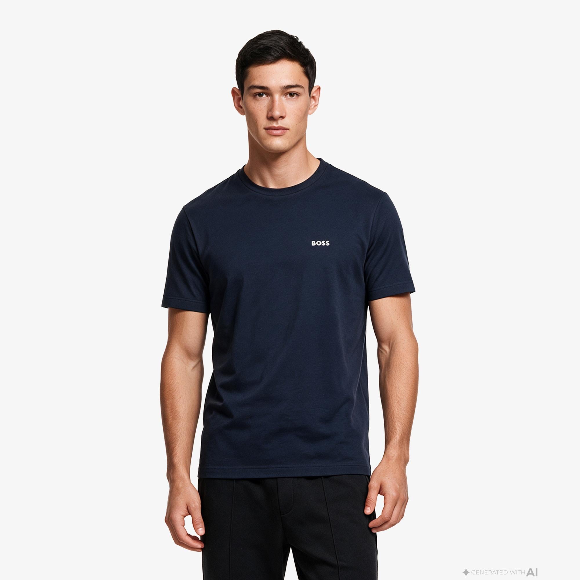 Boss 3'lü Erkek Renkli T-Shirt