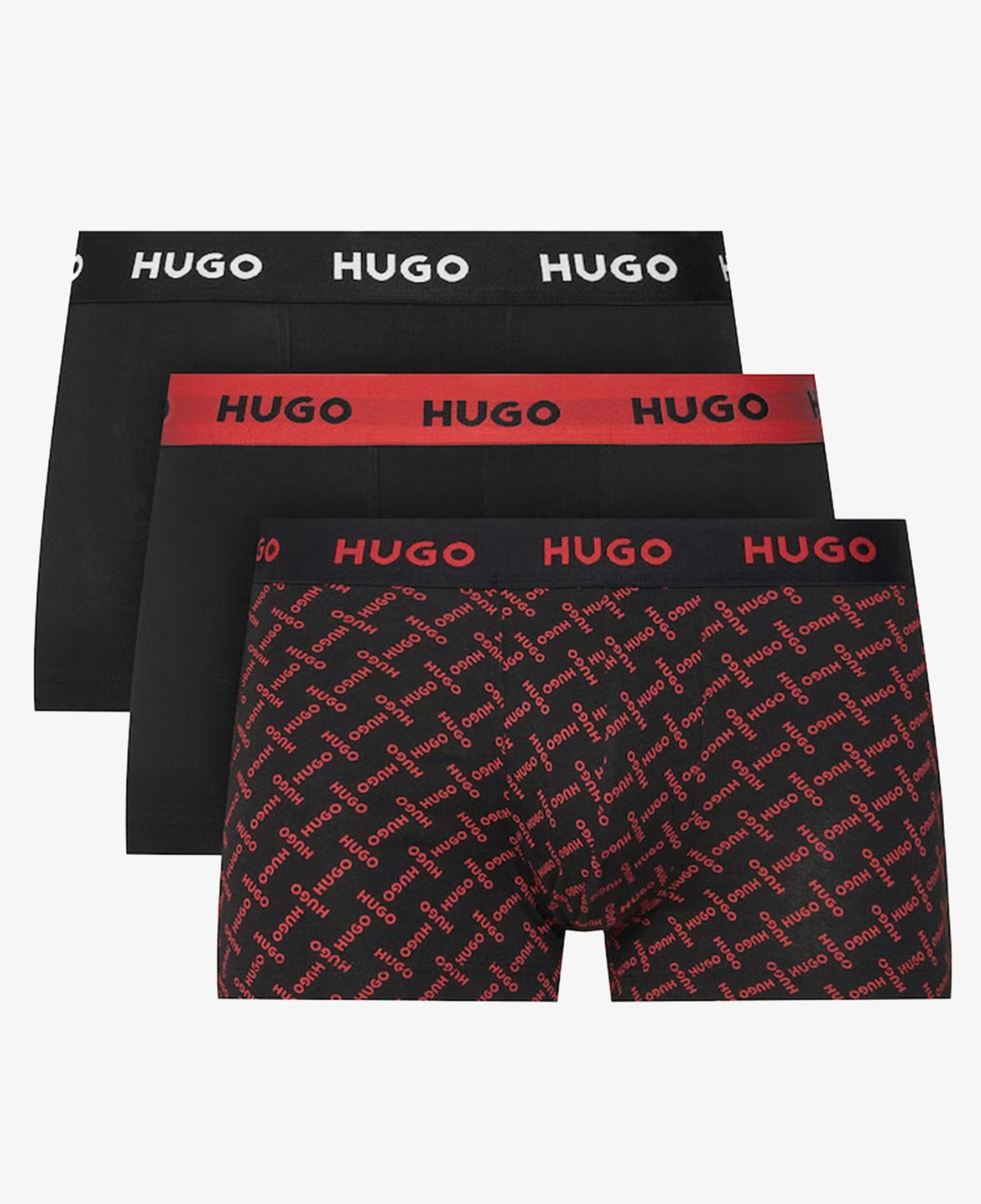 Hugo 3'lü Trunk Triplet Erkek Gri Boxer