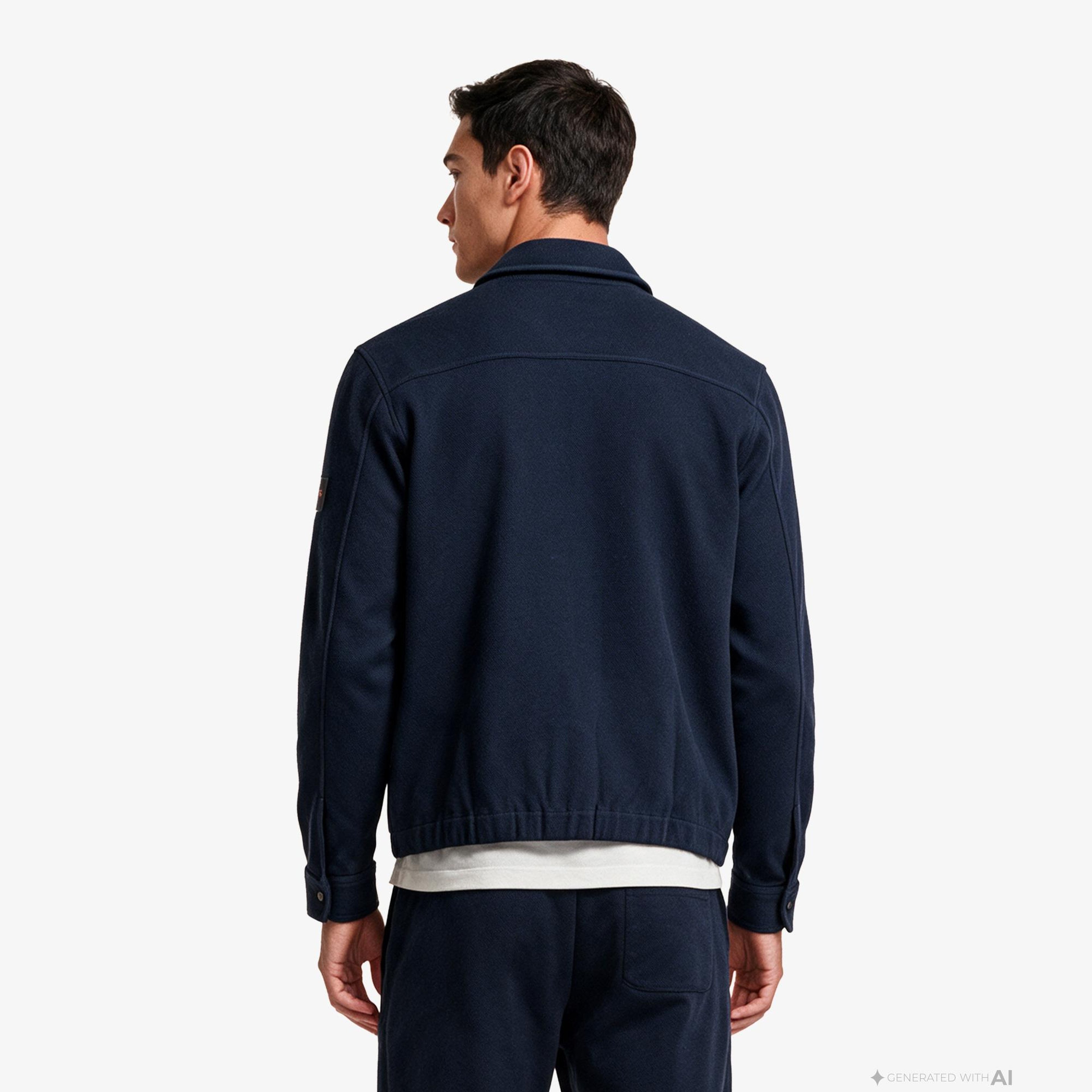 Boss Bend Erkek Lacivert Sweatshirt