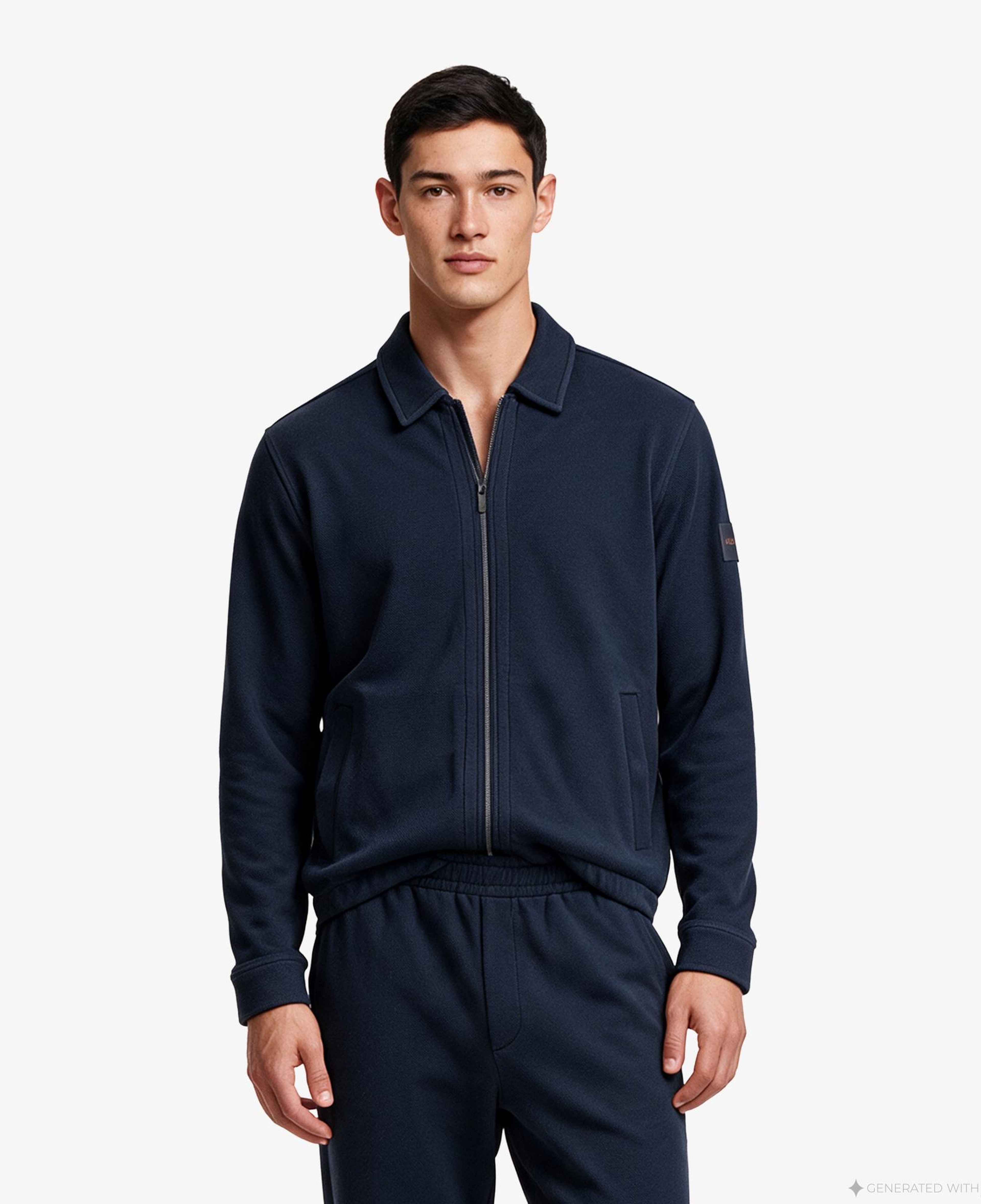 Boss Bend Erkek Lacivert Sweatshirt