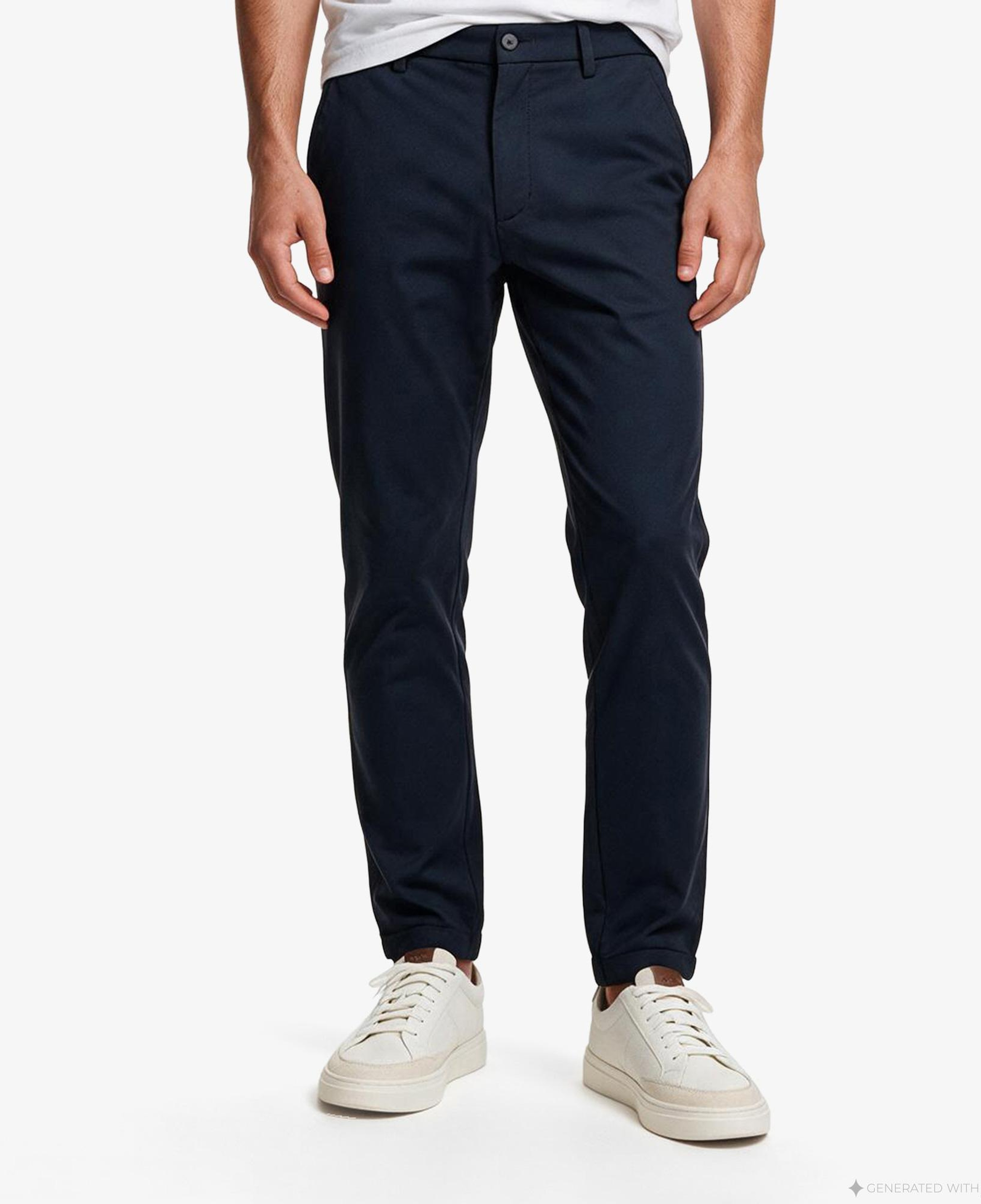 Boss Commute Tapered Erkek Lacivert Trousers