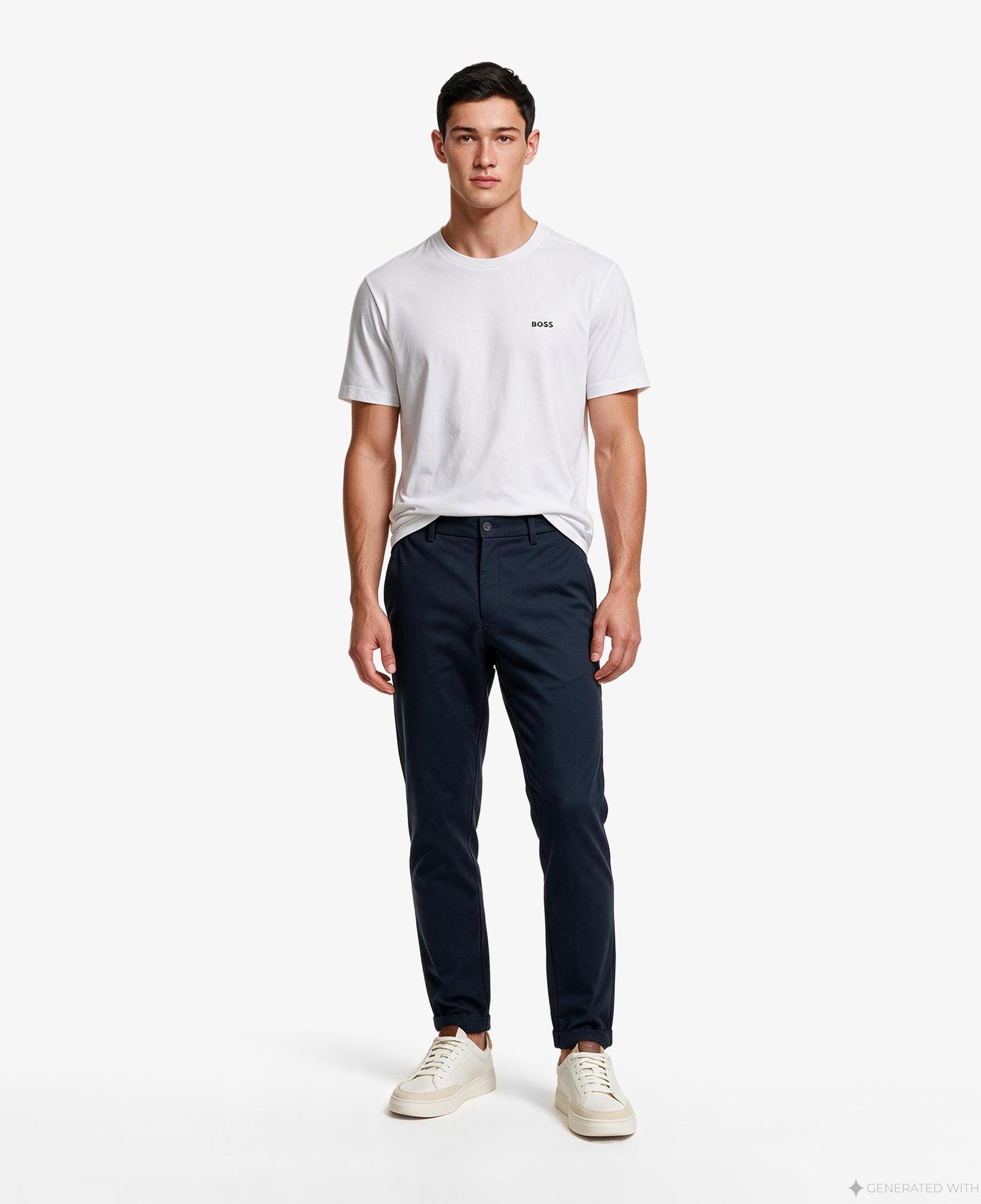 Boss Commute Tapered Erkek Lacivert Trousers