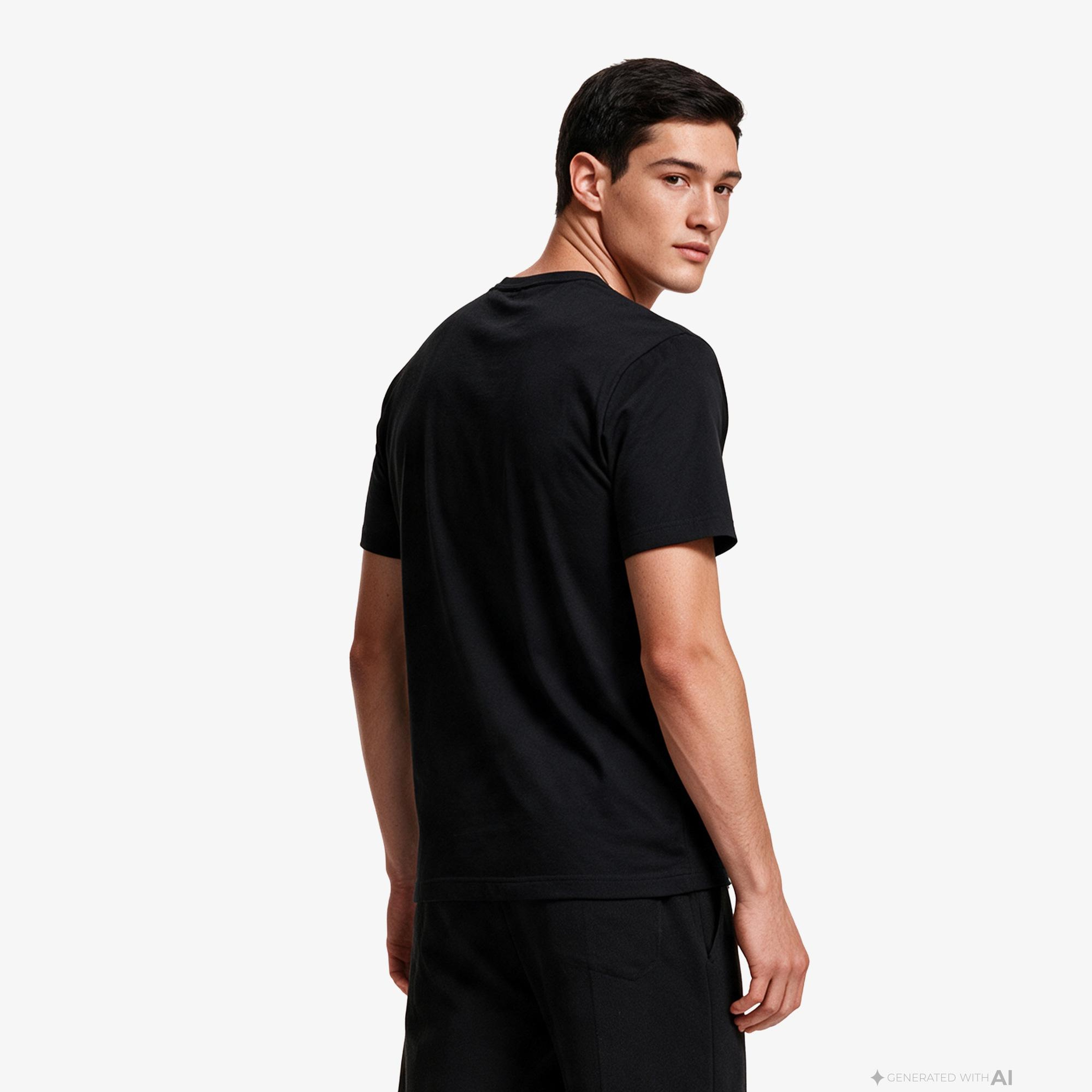 Boss 3'lü Erkek Siyah T-Shirt