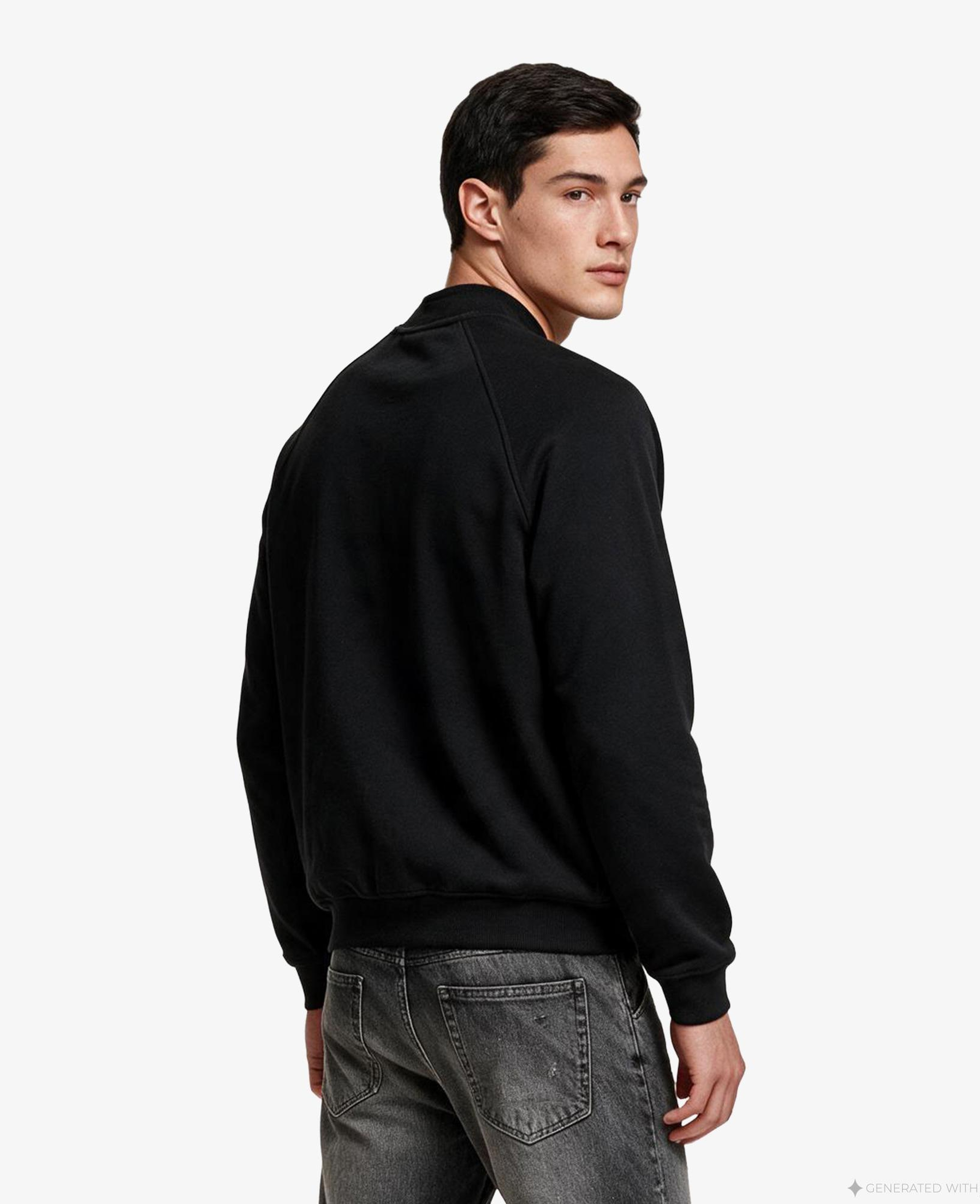 Hugo Dabin Erkek Siyah Sweatshirt