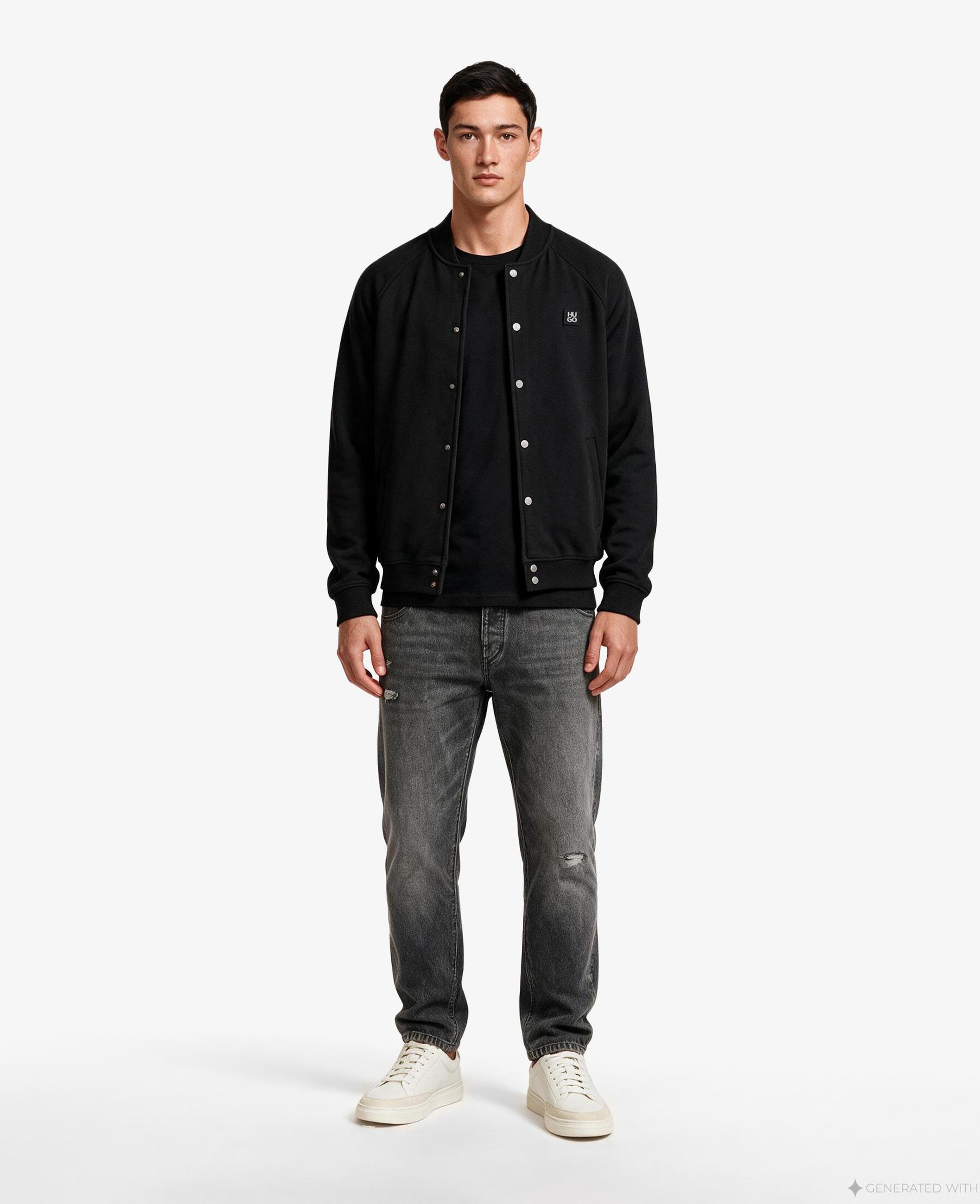 Hugo Dabin Erkek Siyah Sweatshirt