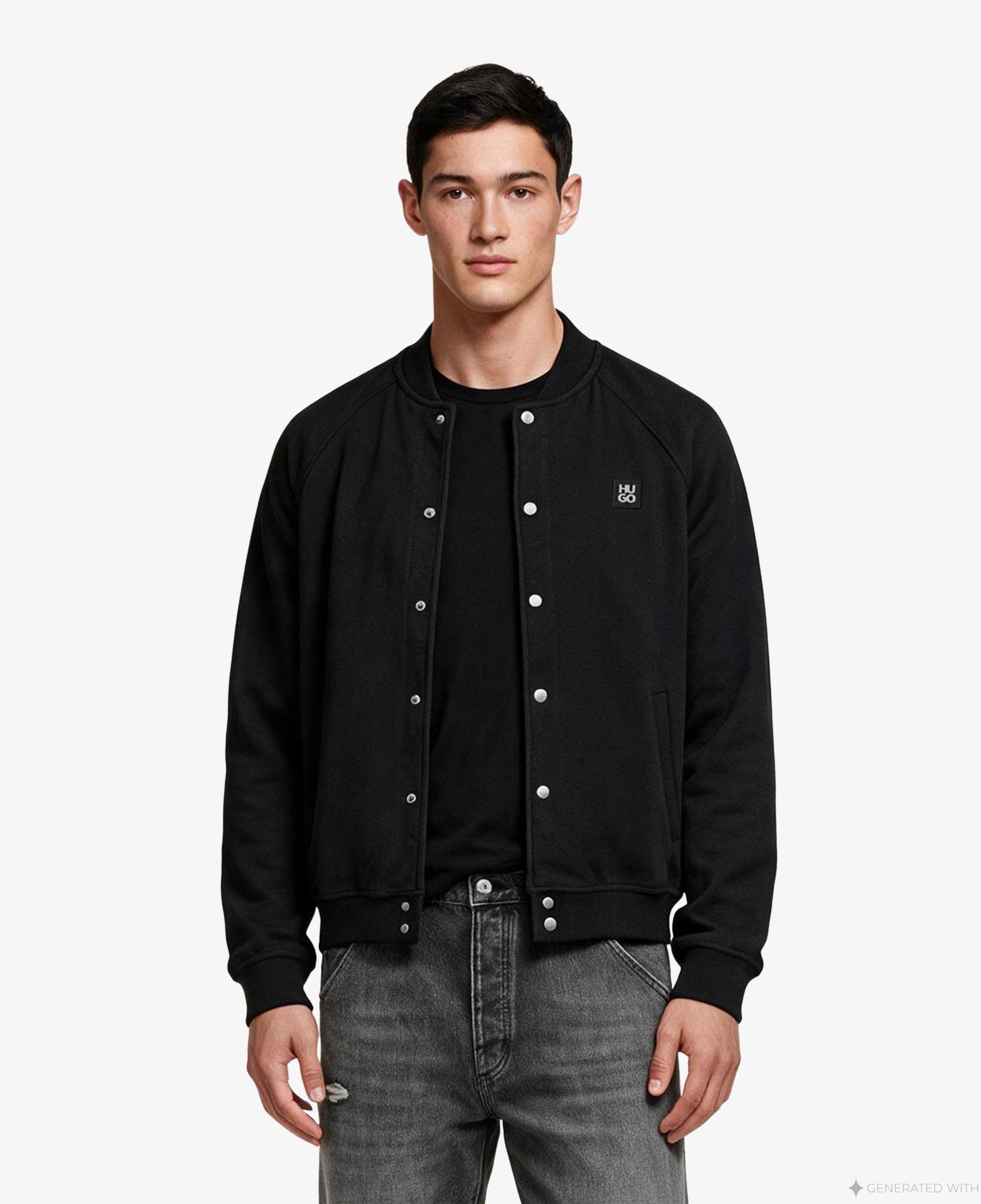 Hugo Dabin Erkek Siyah Sweatshirt