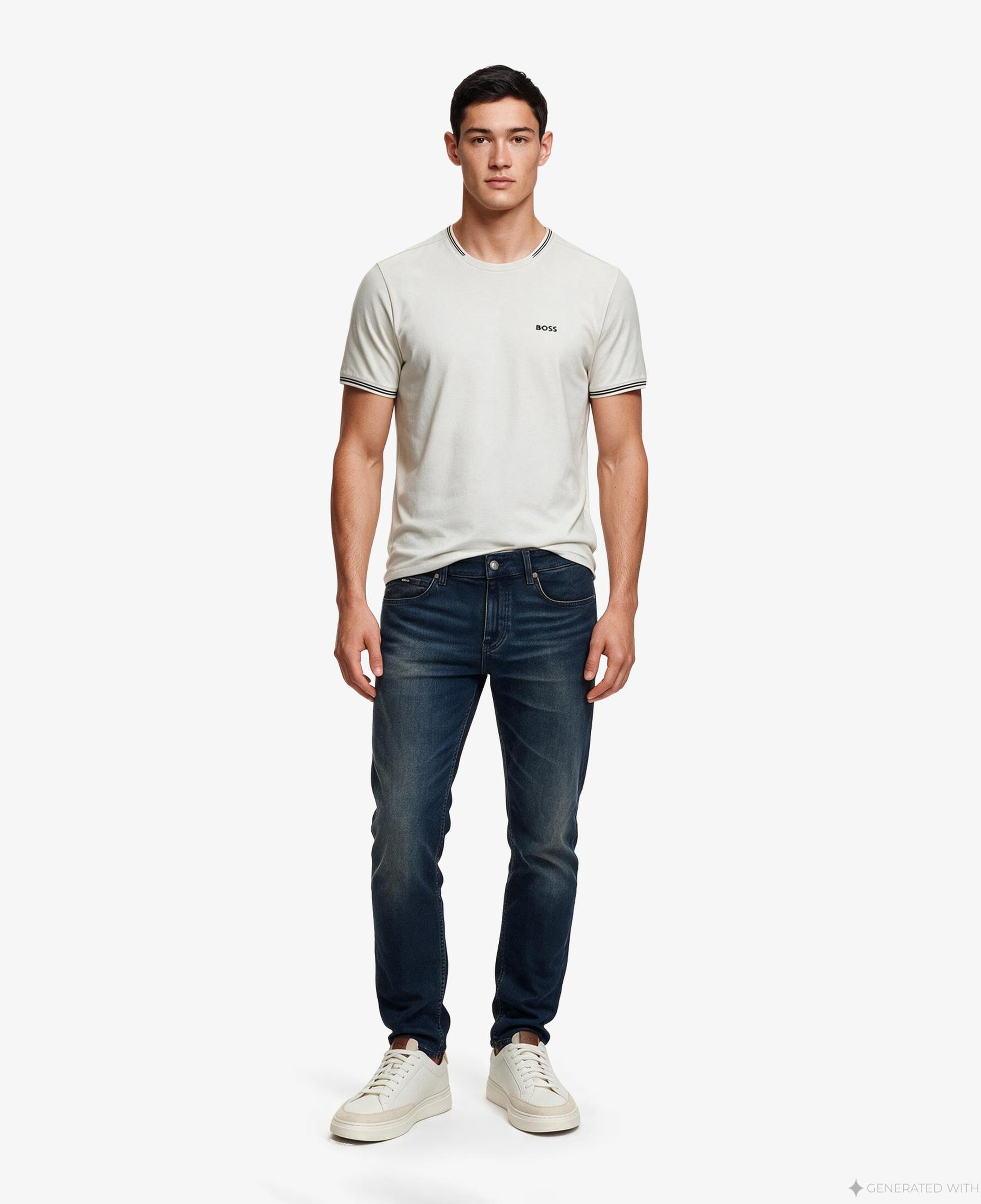 Boss Taul Erkek Bej T-Shirt