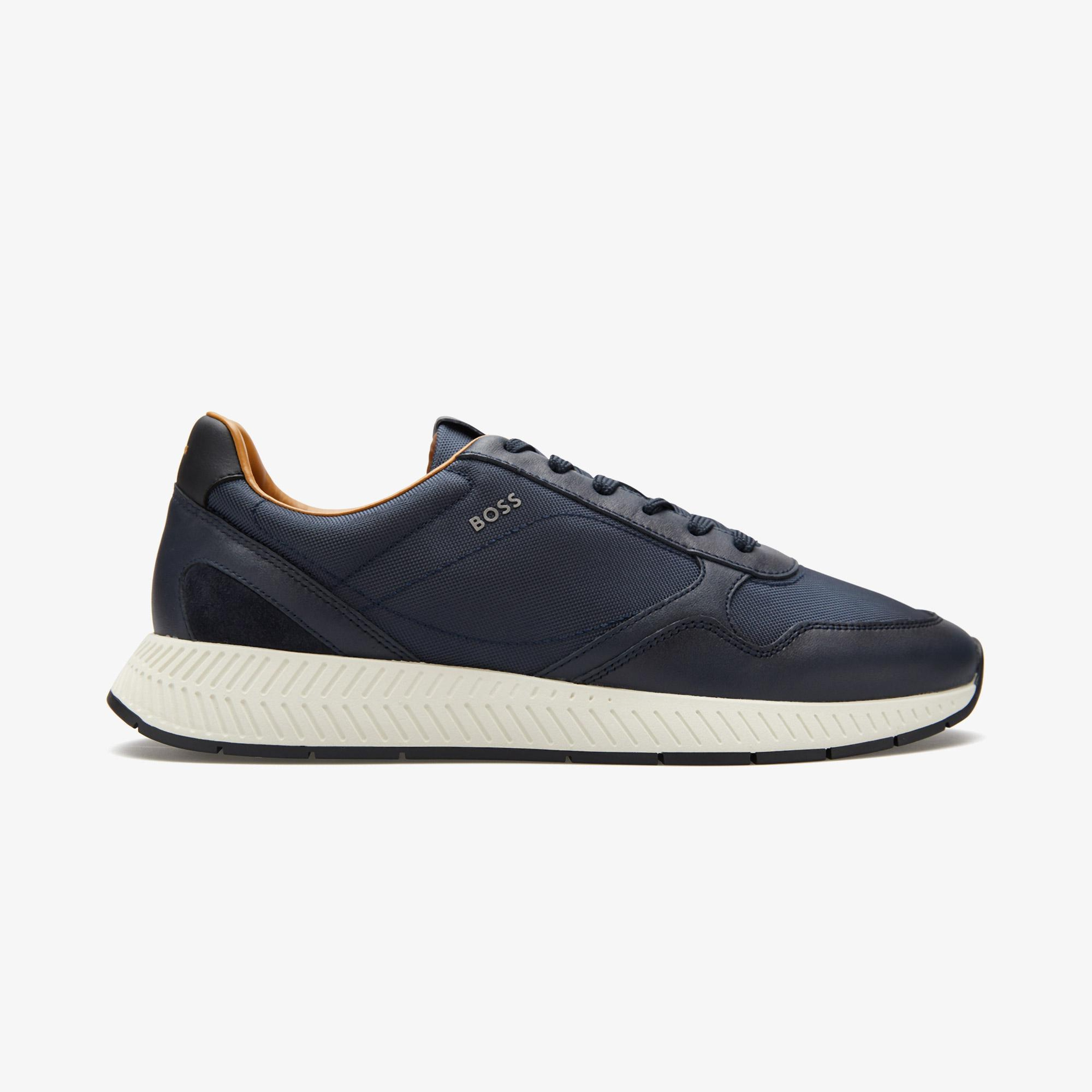 Boss Titanium Erkek Lacivert Sneaker