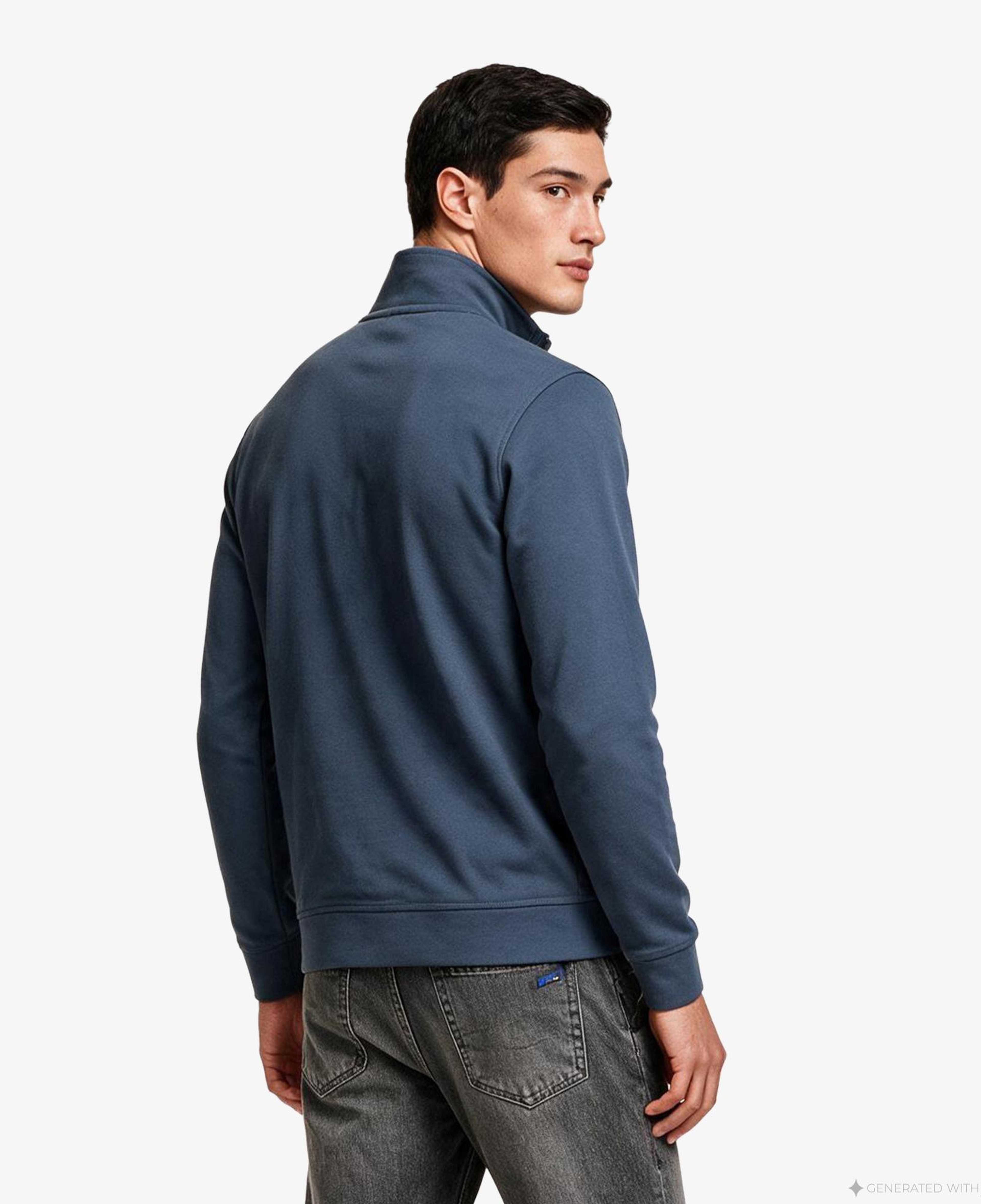 Boss Zestart Erkek Lacivert Sweatshirt