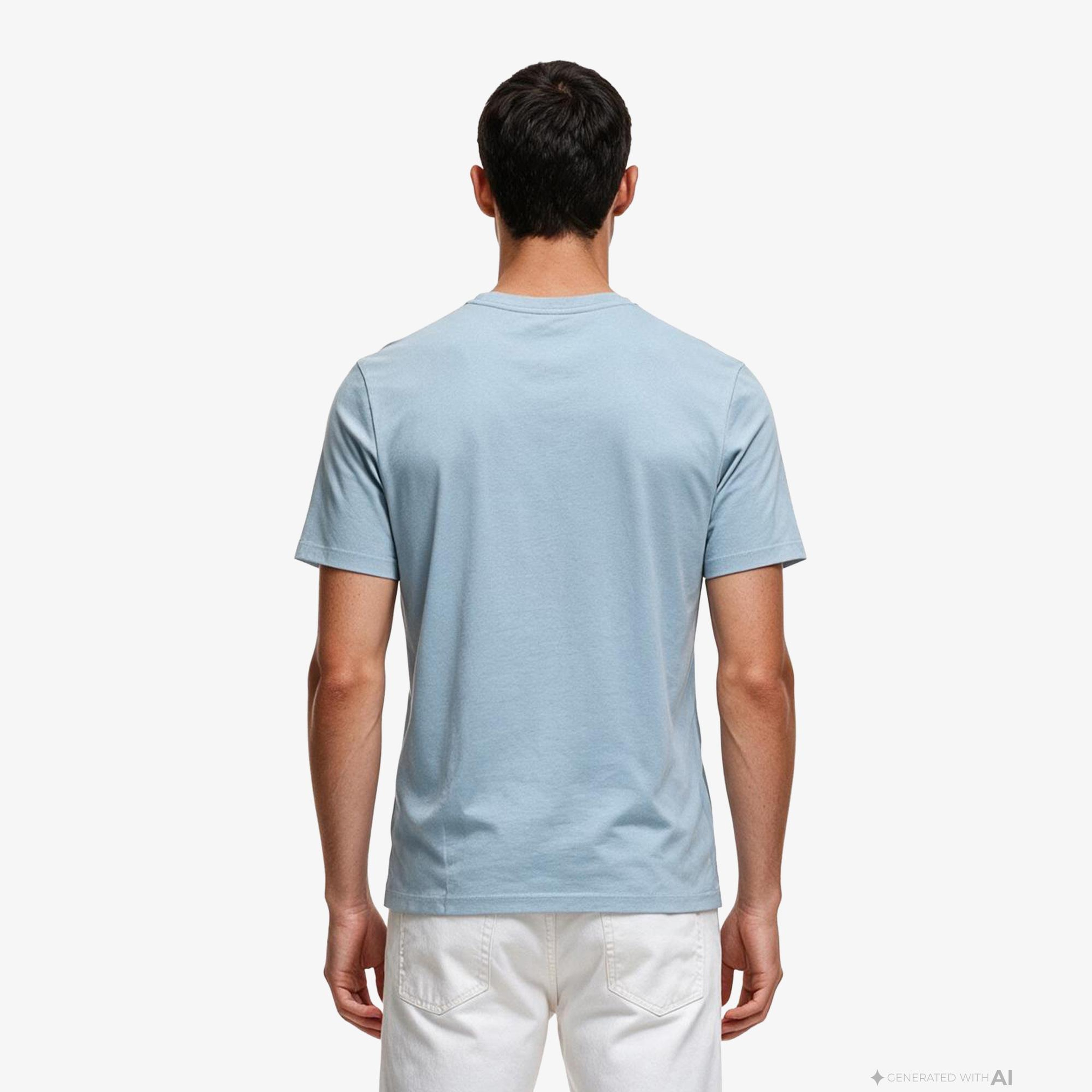 Boss Tales Erkek Gri T-Shirt