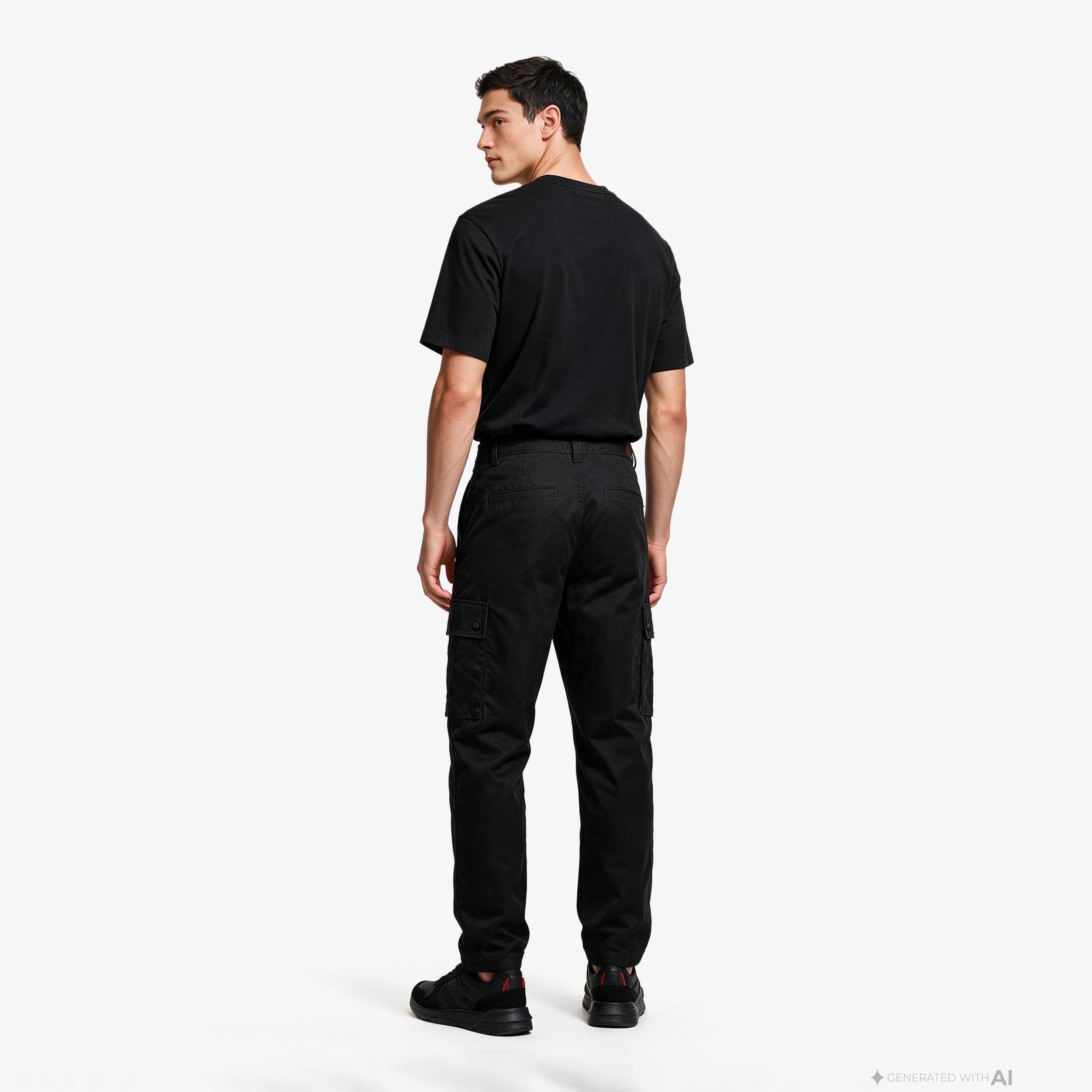 Hugo Craysen 261 Erkek Siyah Trousers