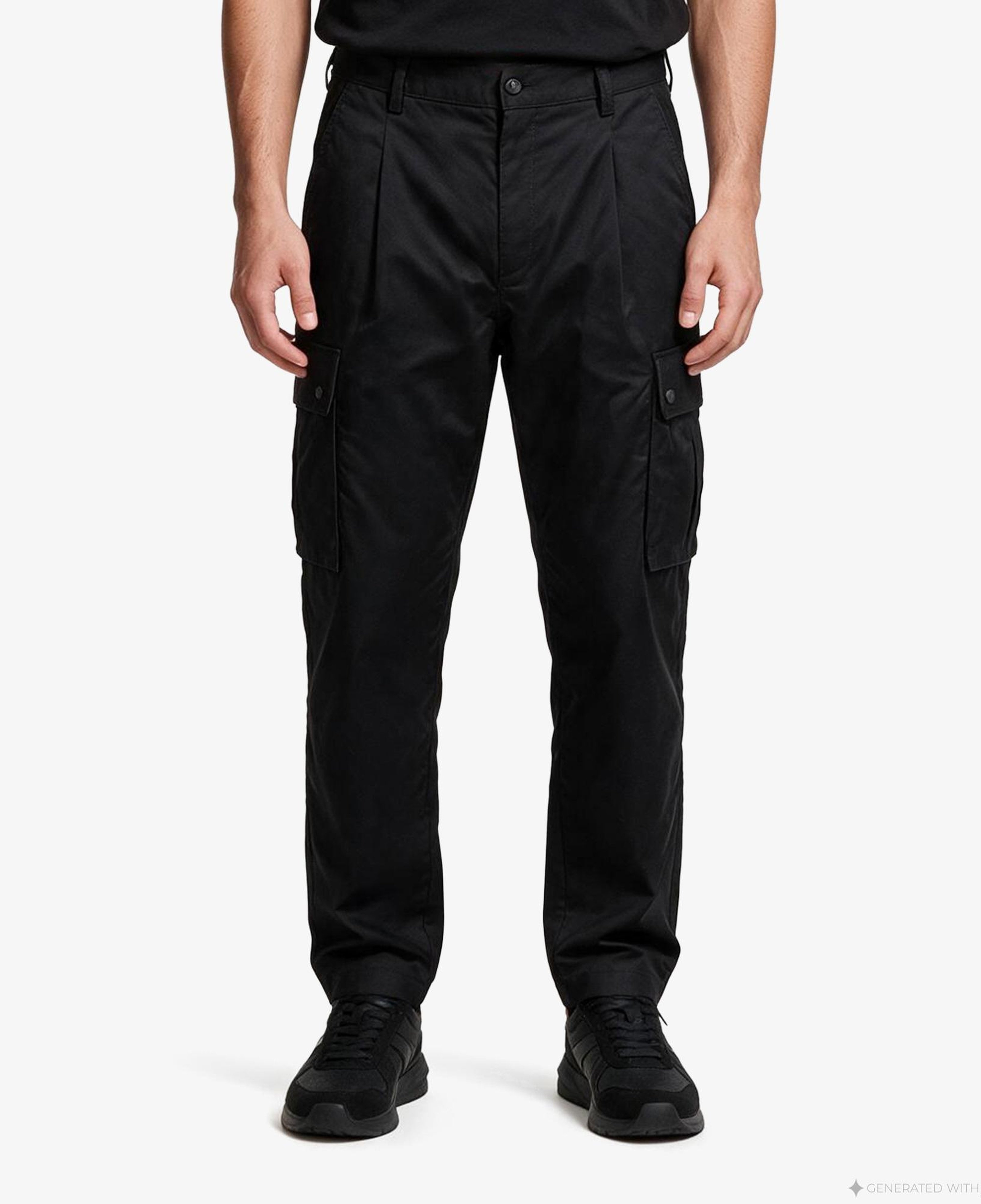 Hugo Craysen 261 Erkek Siyah Trousers