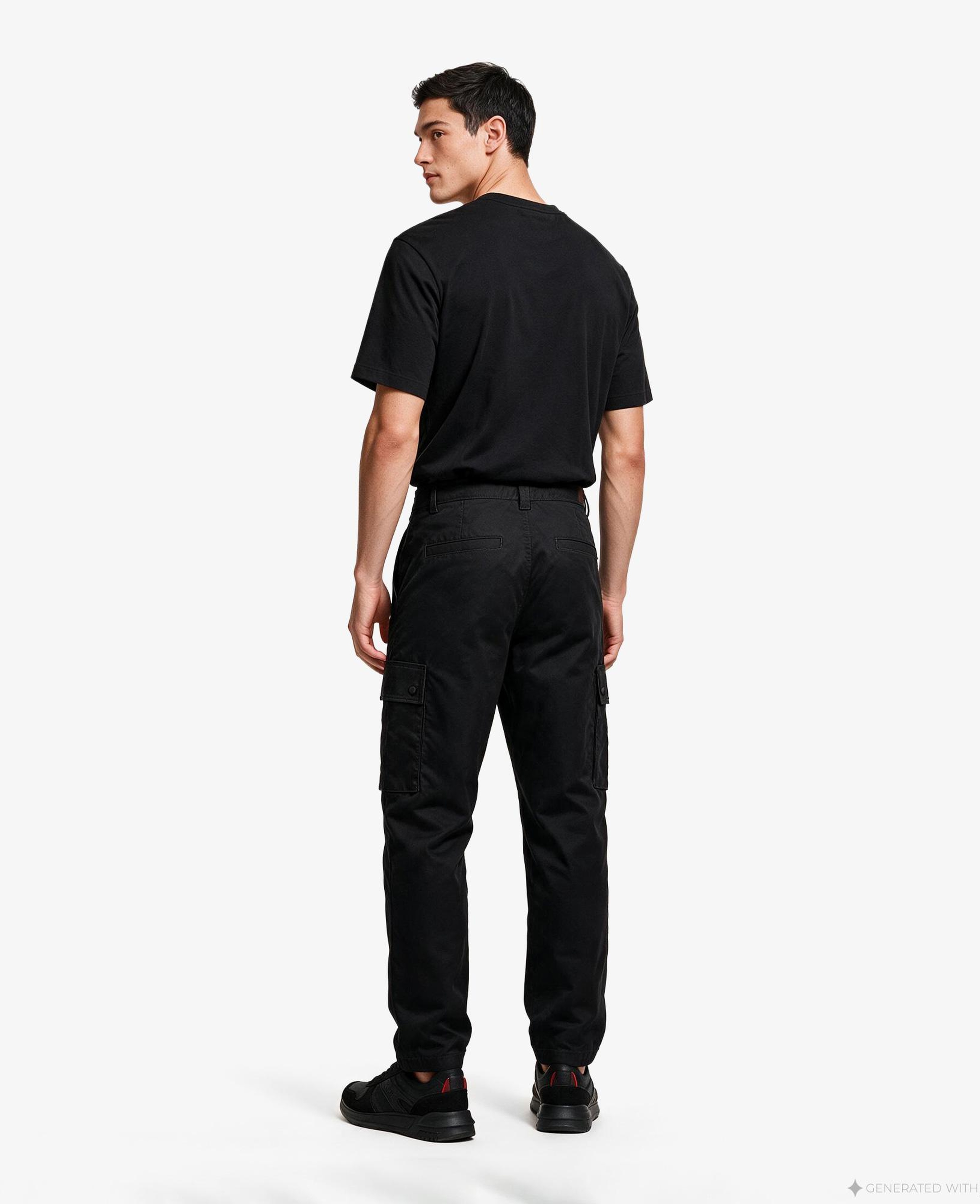 Hugo Craysen 261 Erkek Siyah Trousers