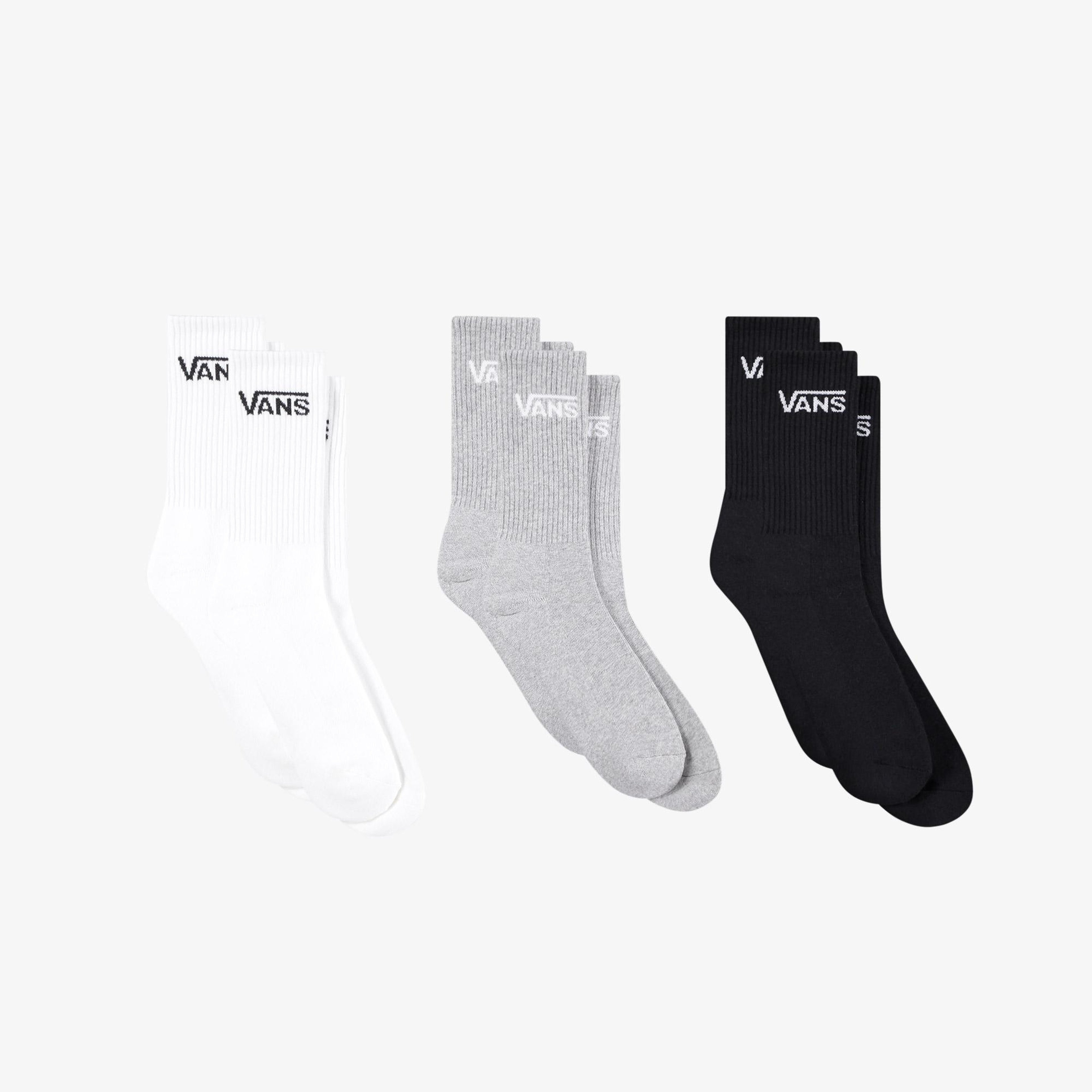 Vans Classic Crew Unisex Beyaz Çorap