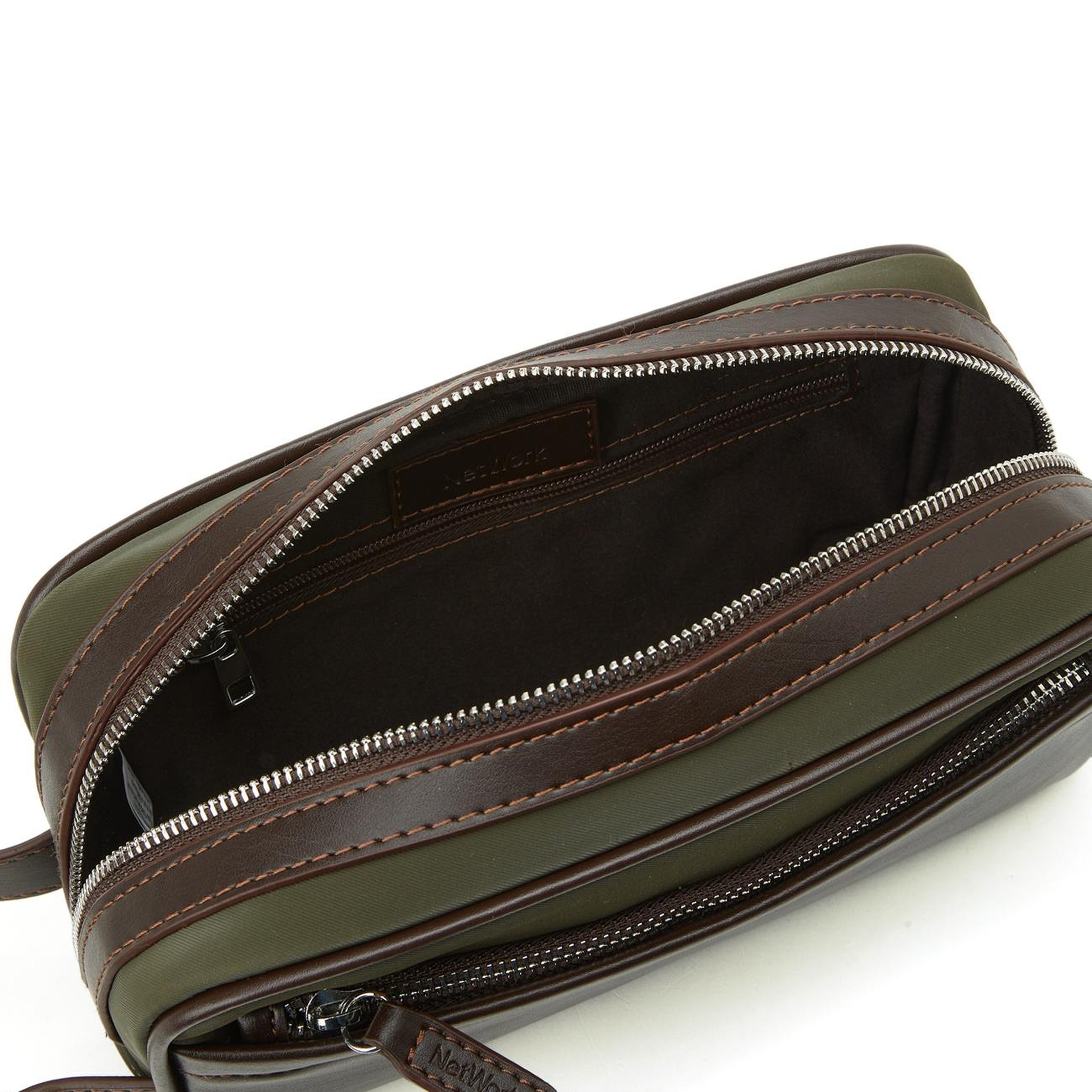 Network Erkek Haki Clutch