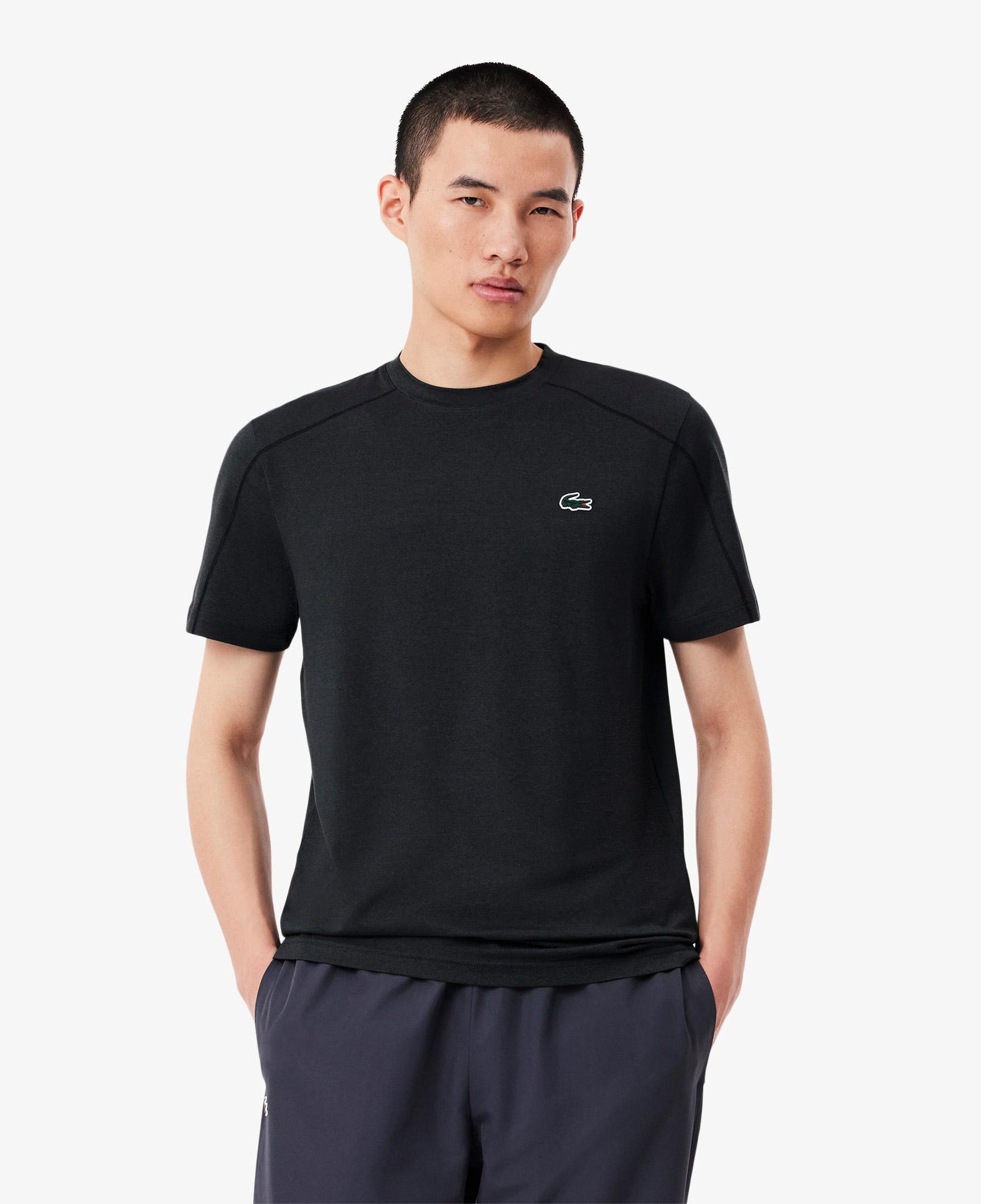 Lacoste Classic Erkek Siyah Tenis T-Shirt