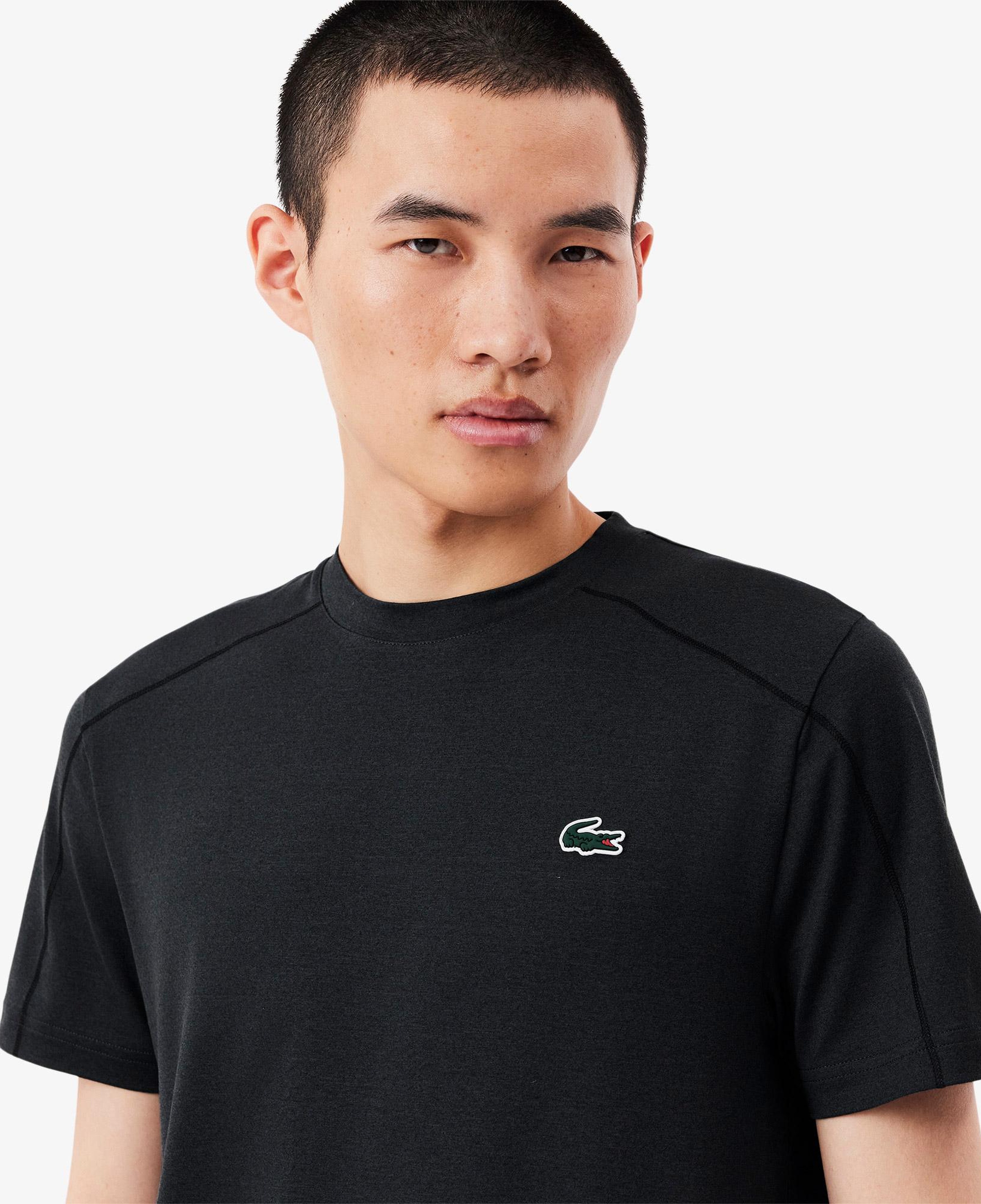 Lacoste Classic Erkek Siyah Tenis T-Shirt