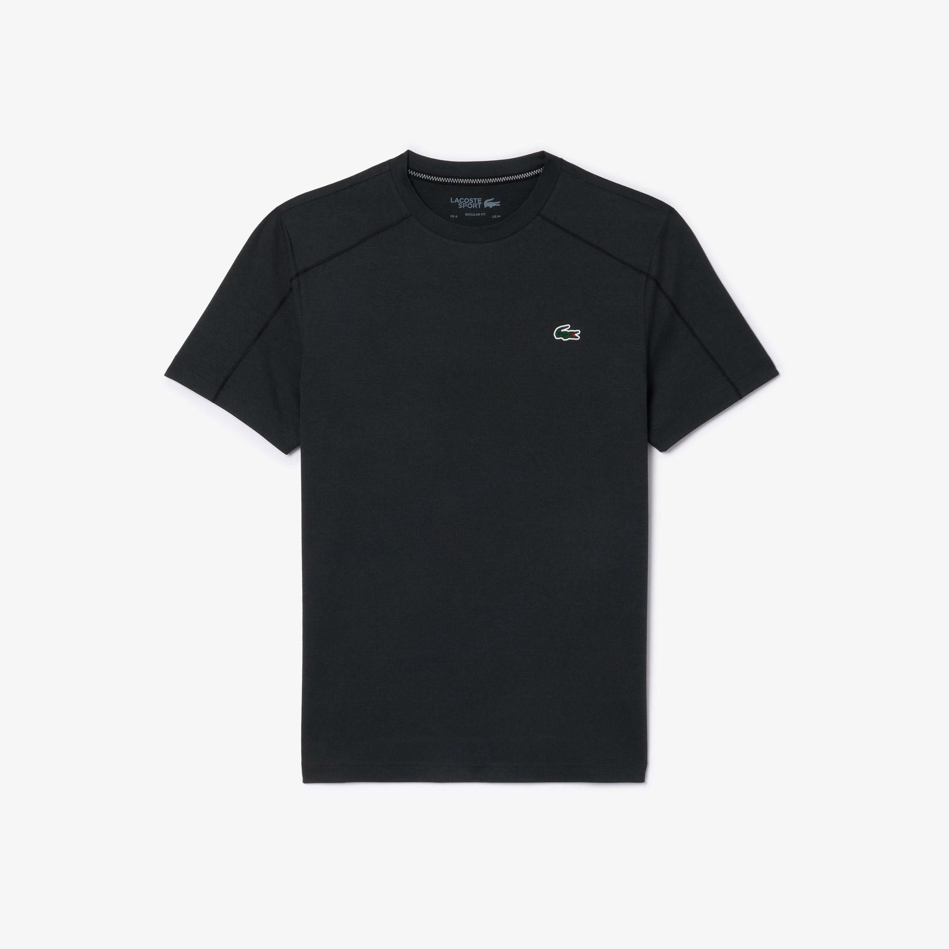 Lacoste Classic Erkek Siyah Tenis T-Shirt