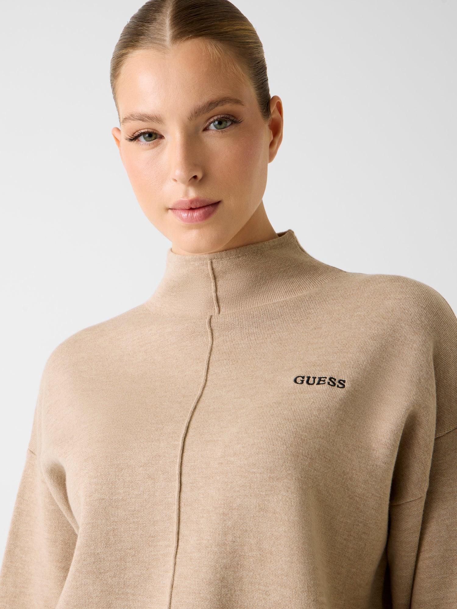 Yüksek Yakalı Sweatshirt