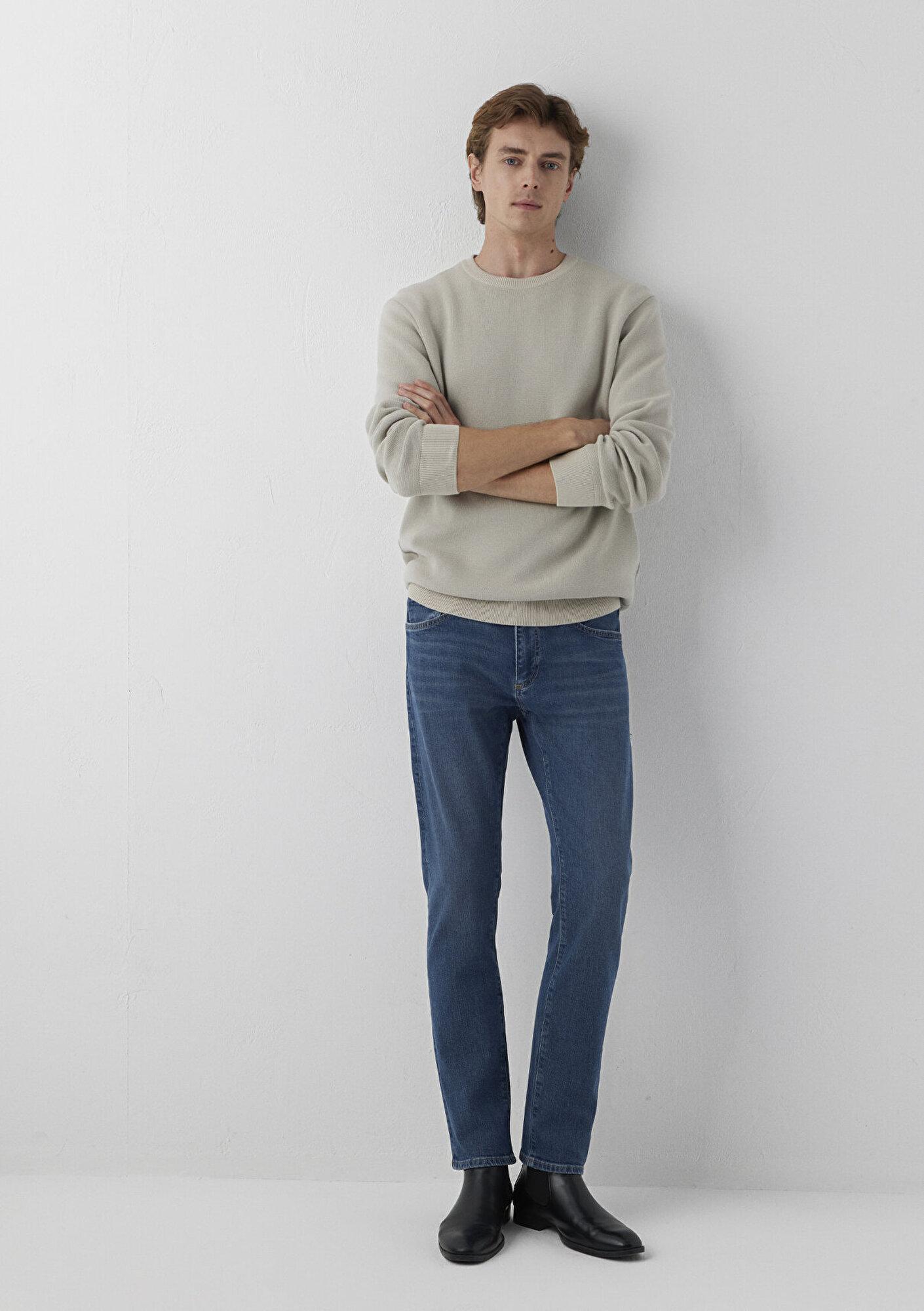 Mavi Jake Premium Blue Puslu Indigo Mavisi Jean Pantolon 00422A4026
