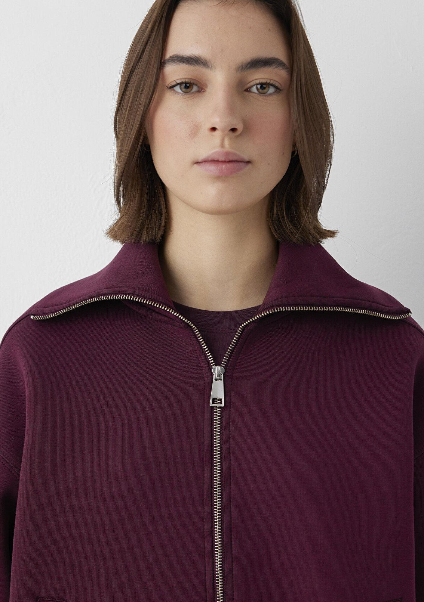 Mavi Mavi Sporty Lux Bordo Sweatshirt 1S10295-87830