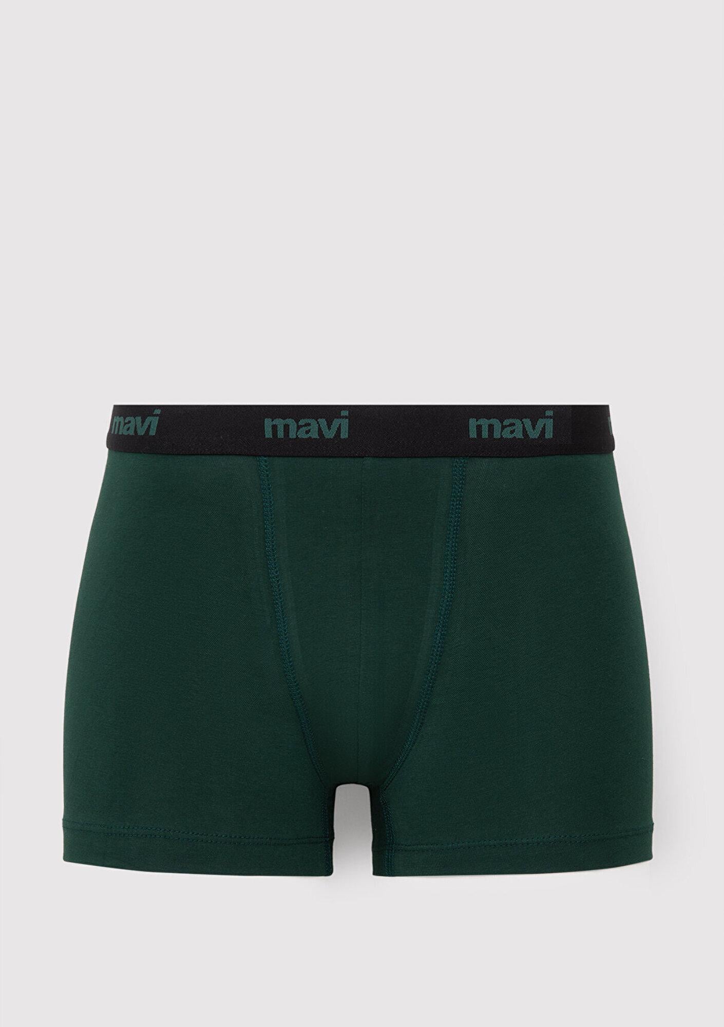 Mavi Baskılı Yeşil Boxer 0912465-85173