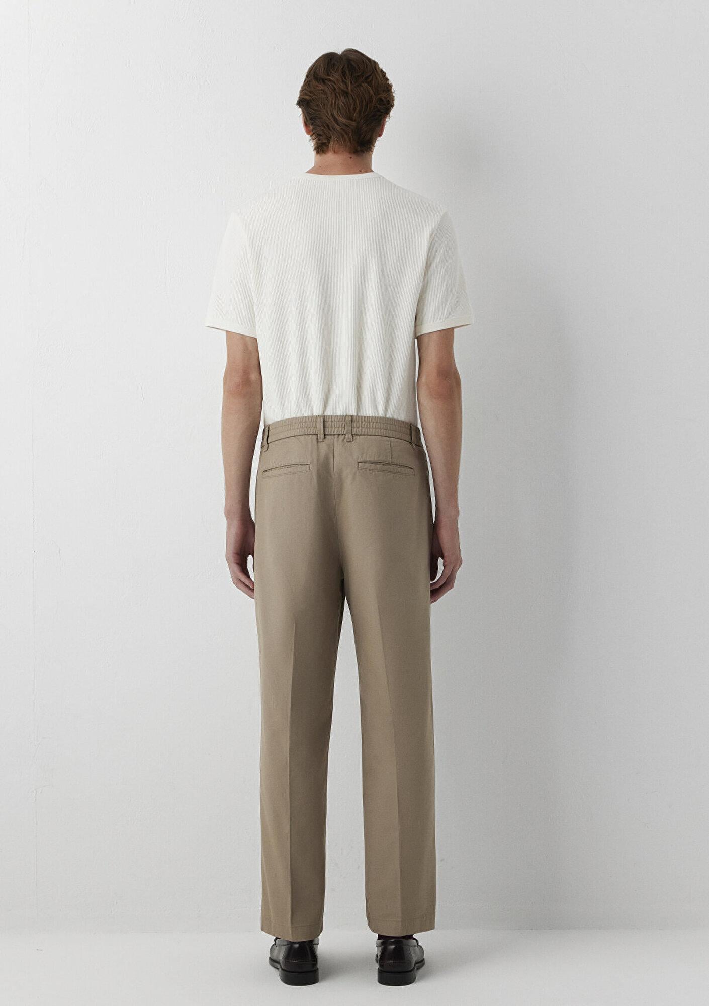 Mavi Liyosel Karışımlı Bej Jogger Pantolon 0010629-80656