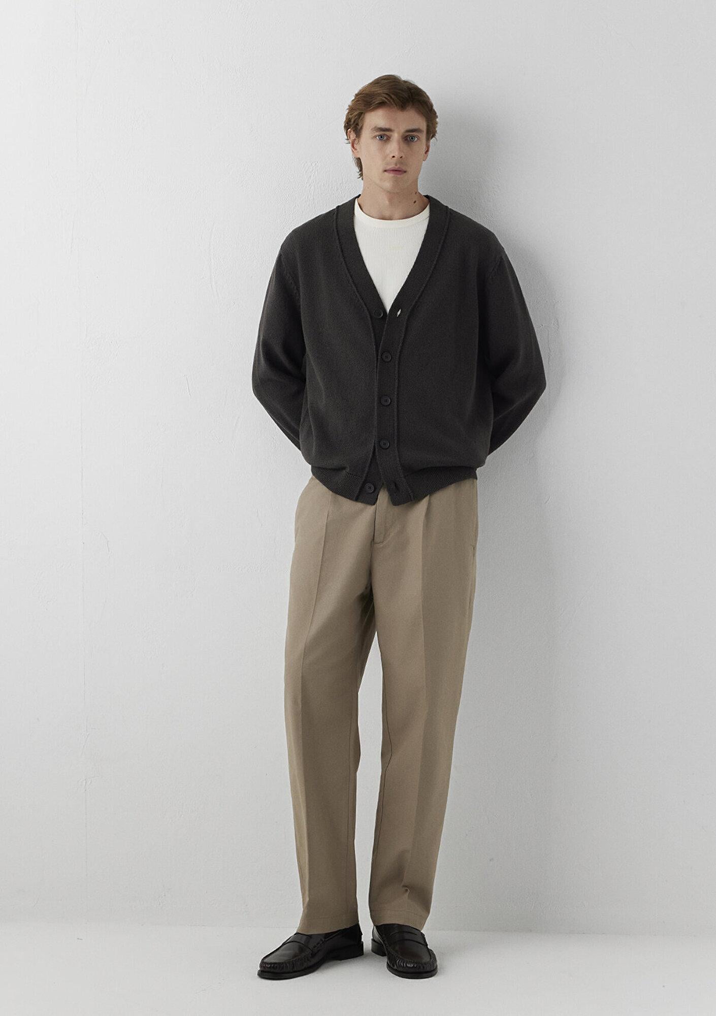Mavi Liyosel Karışımlı Bej Jogger Pantolon 0010629-80656