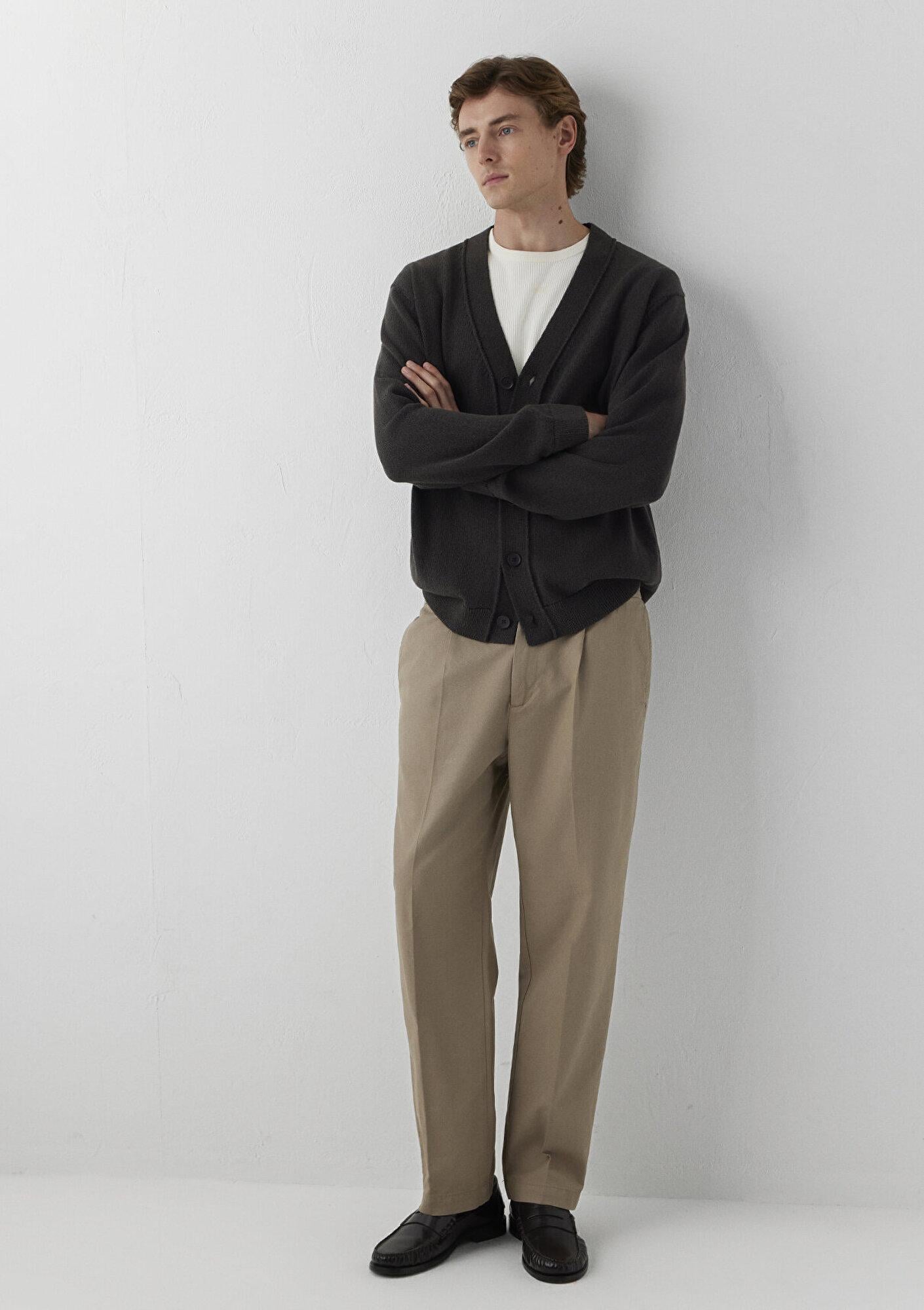 Mavi Liyosel Karışımlı Bej Jogger Pantolon 0010629-80656