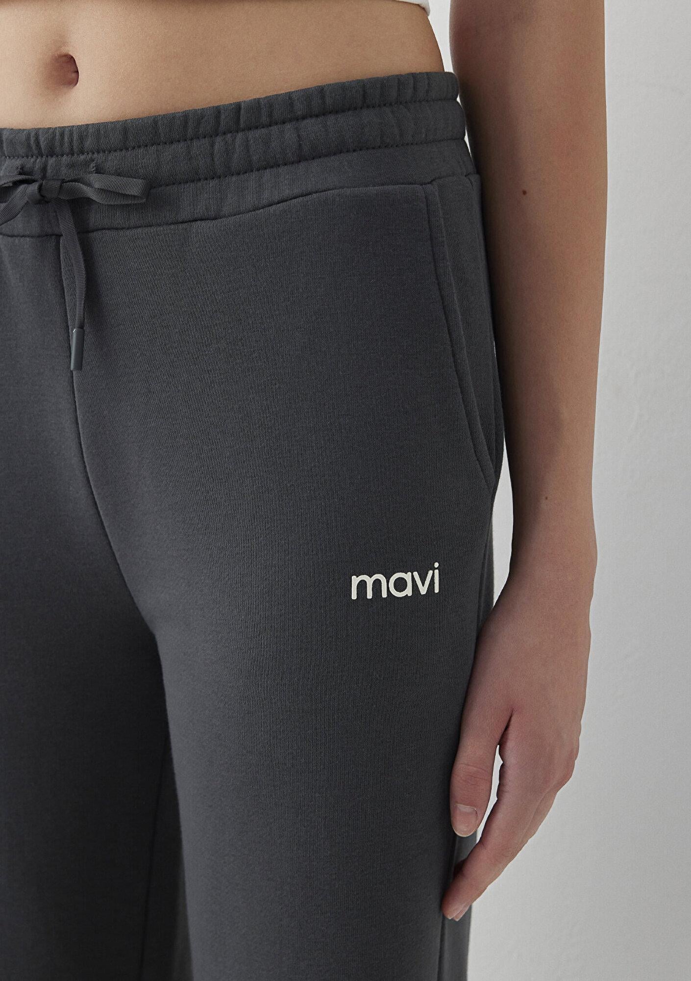Mavi Mavi Logo Baskılı Antrasit Eşofman Altı 1011248-91268