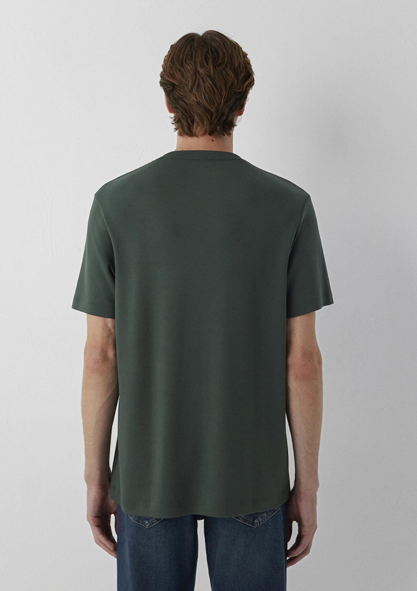 Mavi Yeşil Basic Tişört Regular Fit / Normal Kesim 0620096-71602