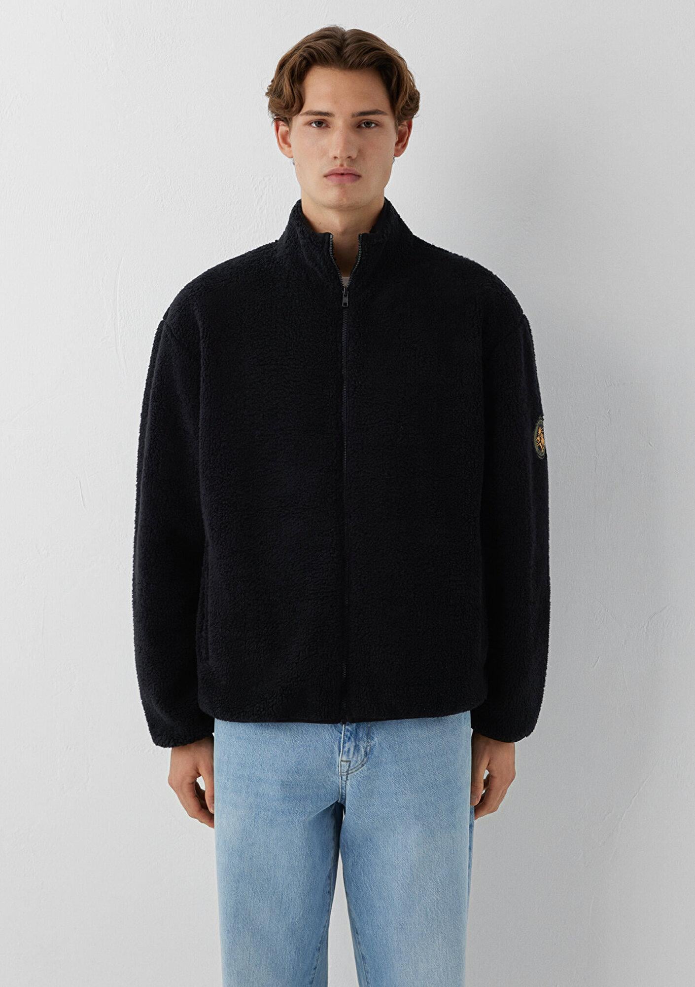 Mavi Mavi Logo Baskılı Siyah Sweatshirt 0S20134-900