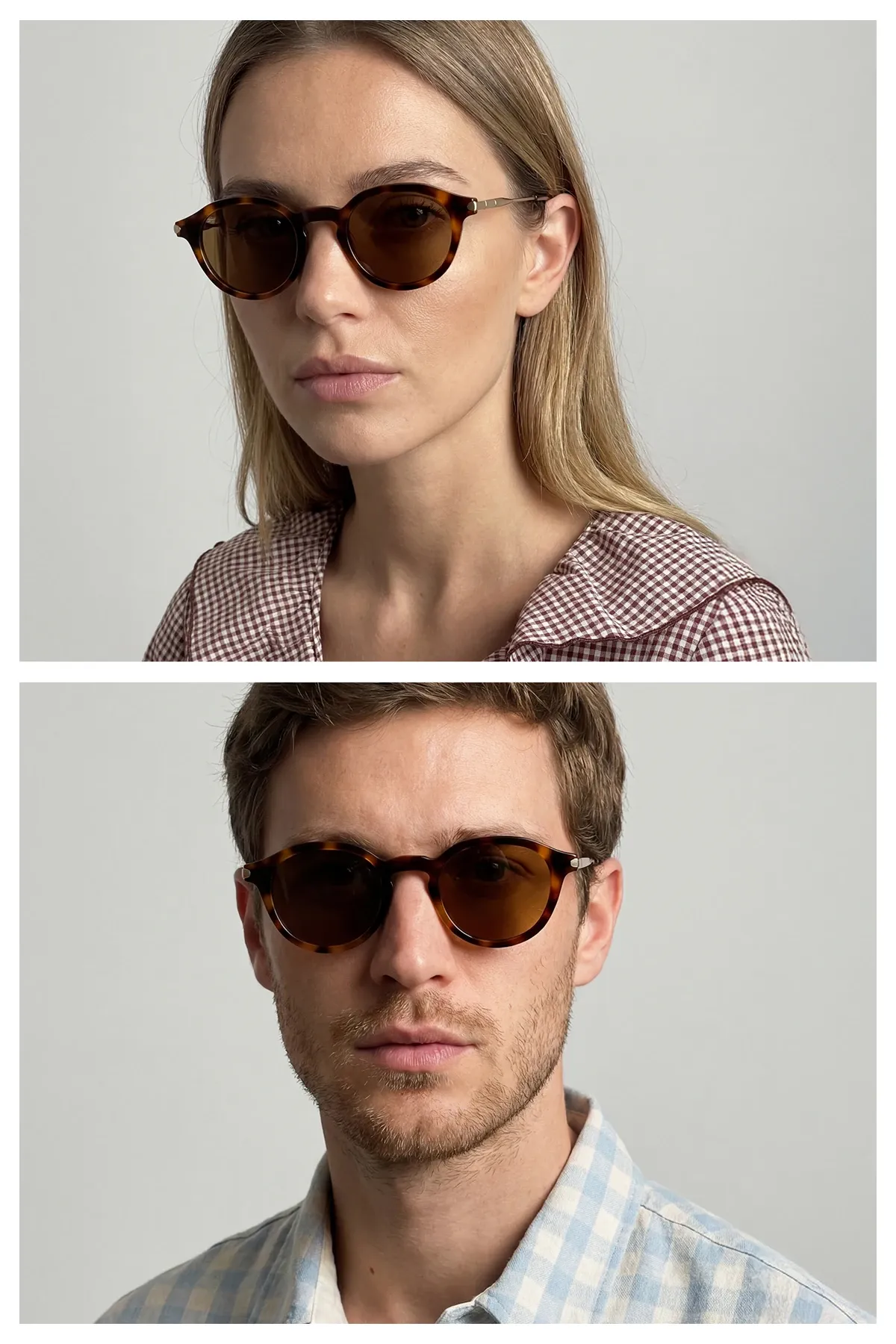 EOH4005 C2 Leopar Asetat Unisex Güneş Gözlüğü