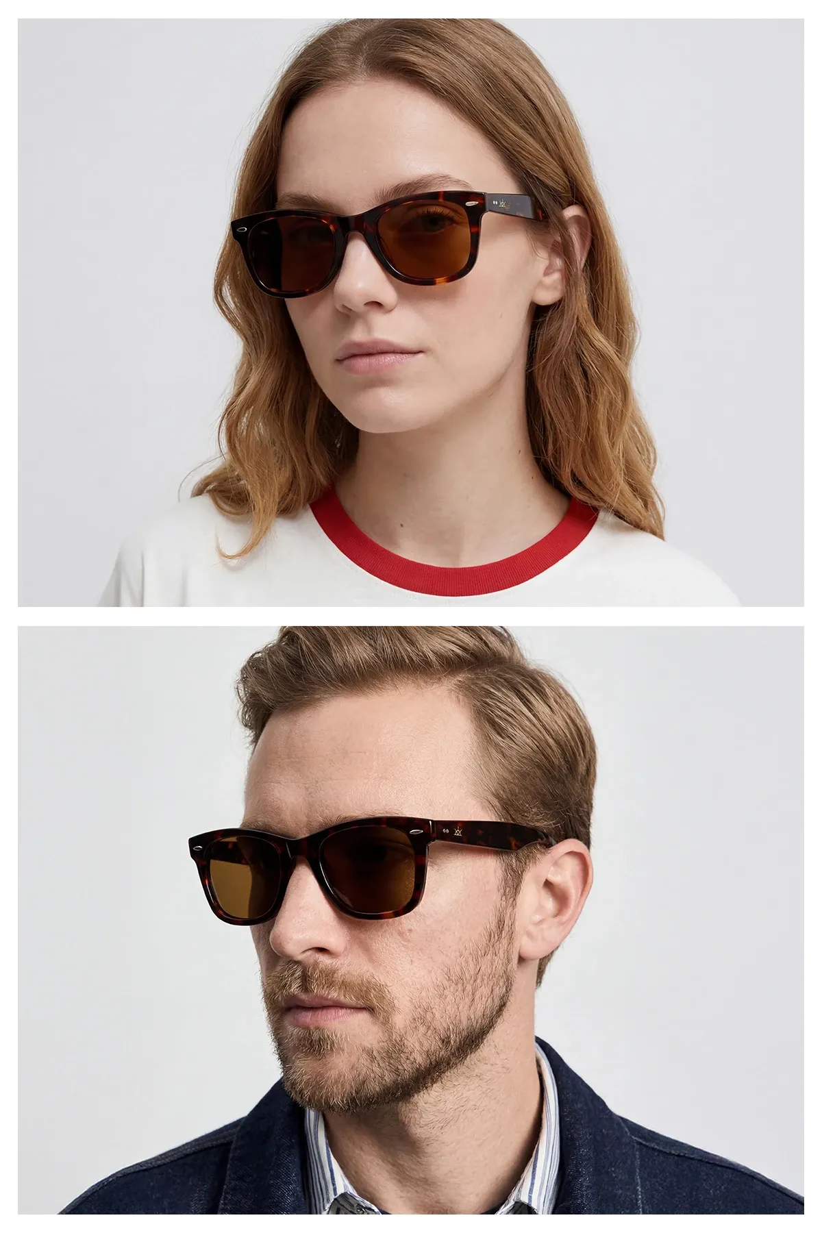 EOH4021 C5 Leopar Asetat Unisex Güneş Gözlüğü
