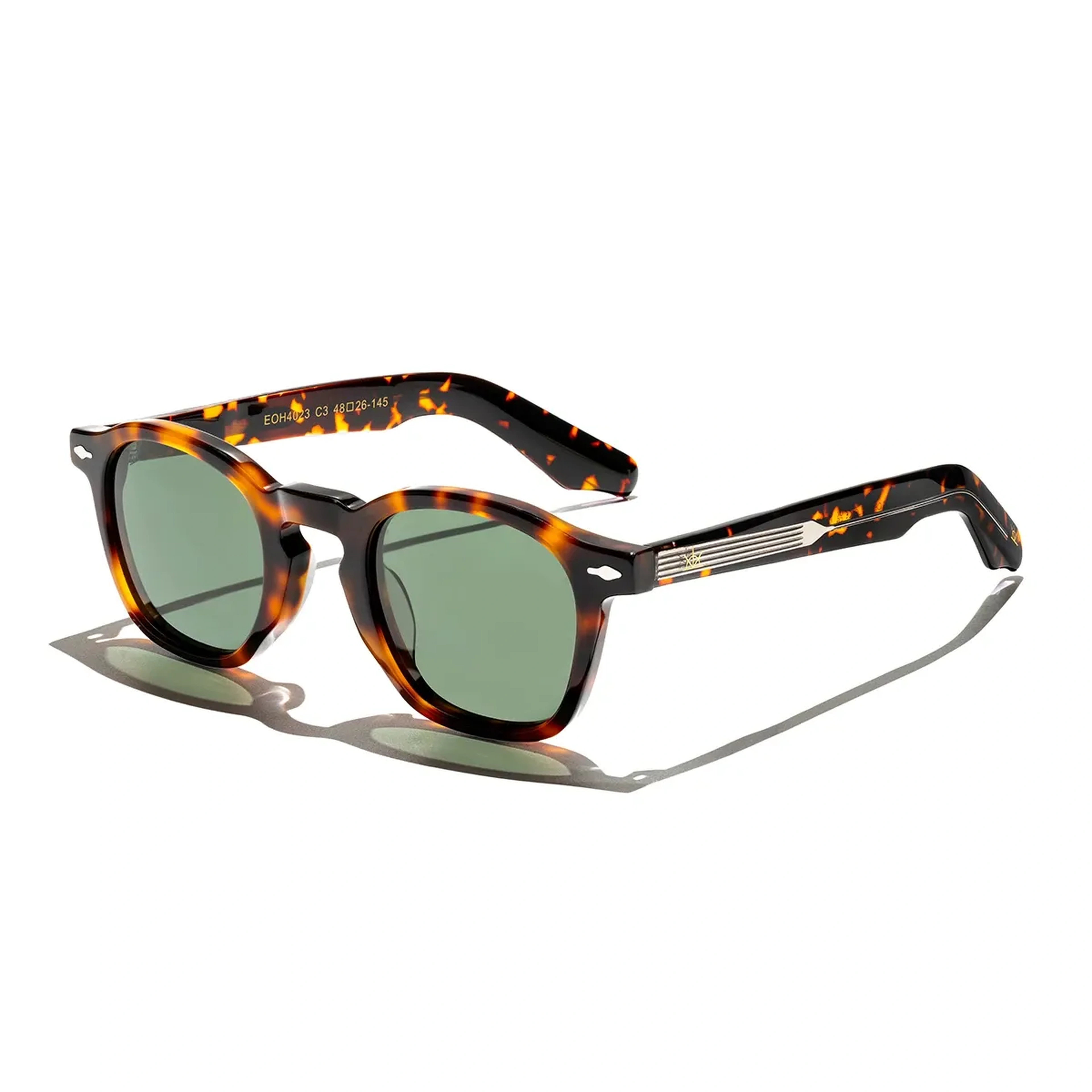EOH4023 C3 Leopar Asetat Unisex Güneş Gözlüğü