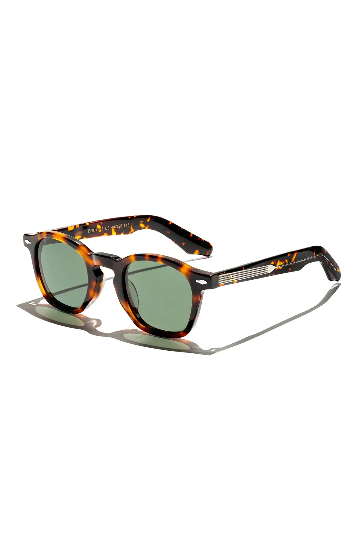 EOH4023 C3 Leopar Asetat Unisex Güneş Gözlüğü