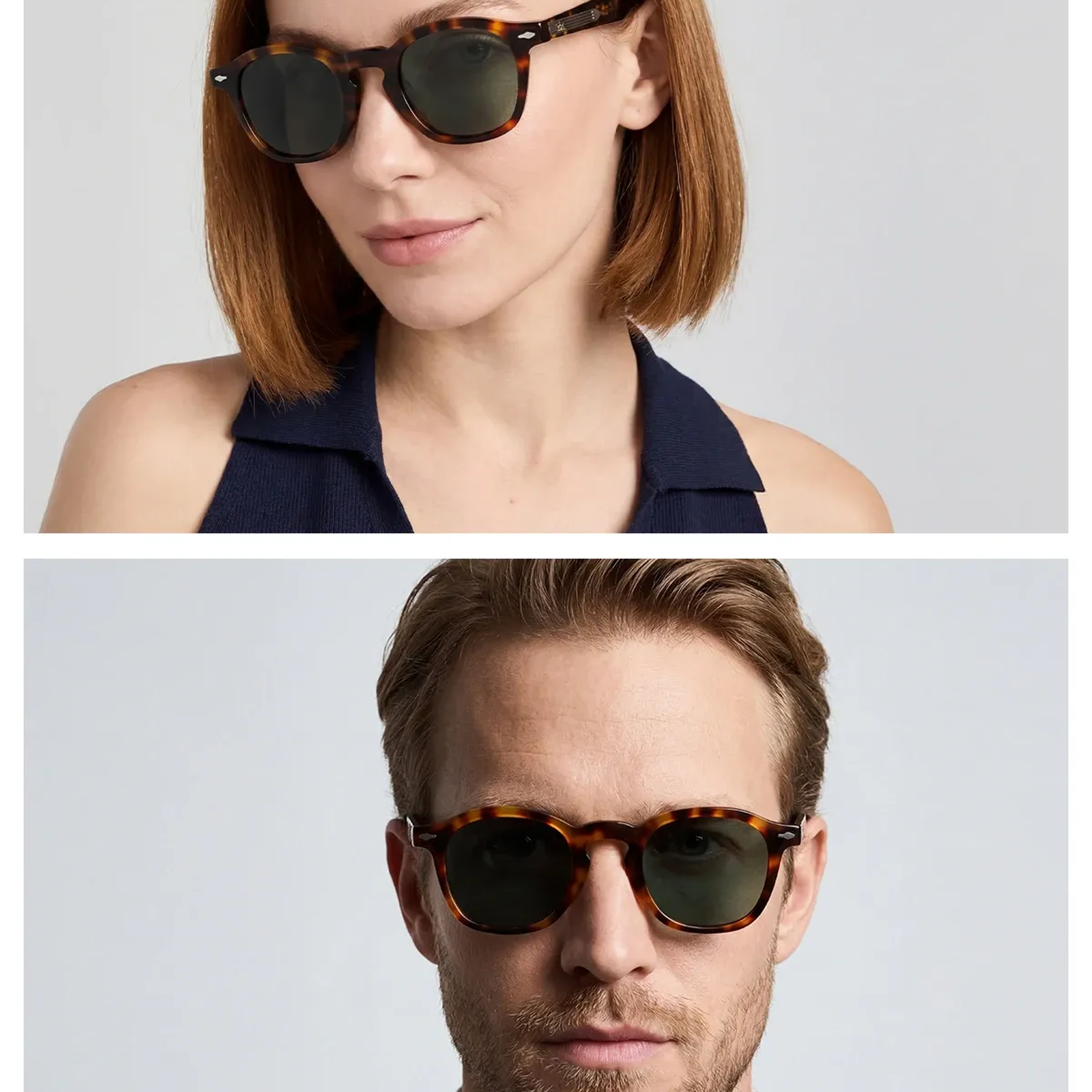 EOH4023 C3 Leopar Asetat Unisex Güneş Gözlüğü