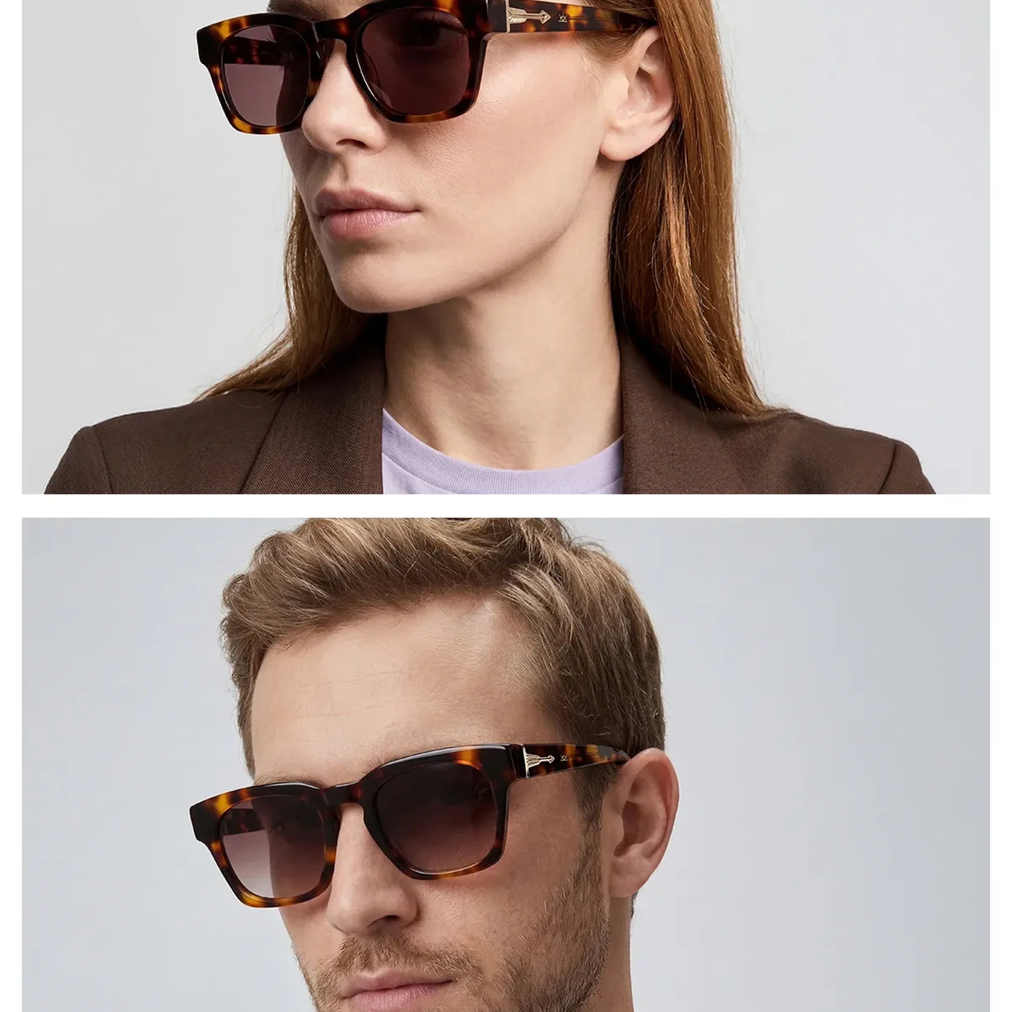 EOH4024 C2 Leopar Asetat Unisex Güneş Gözlüğü