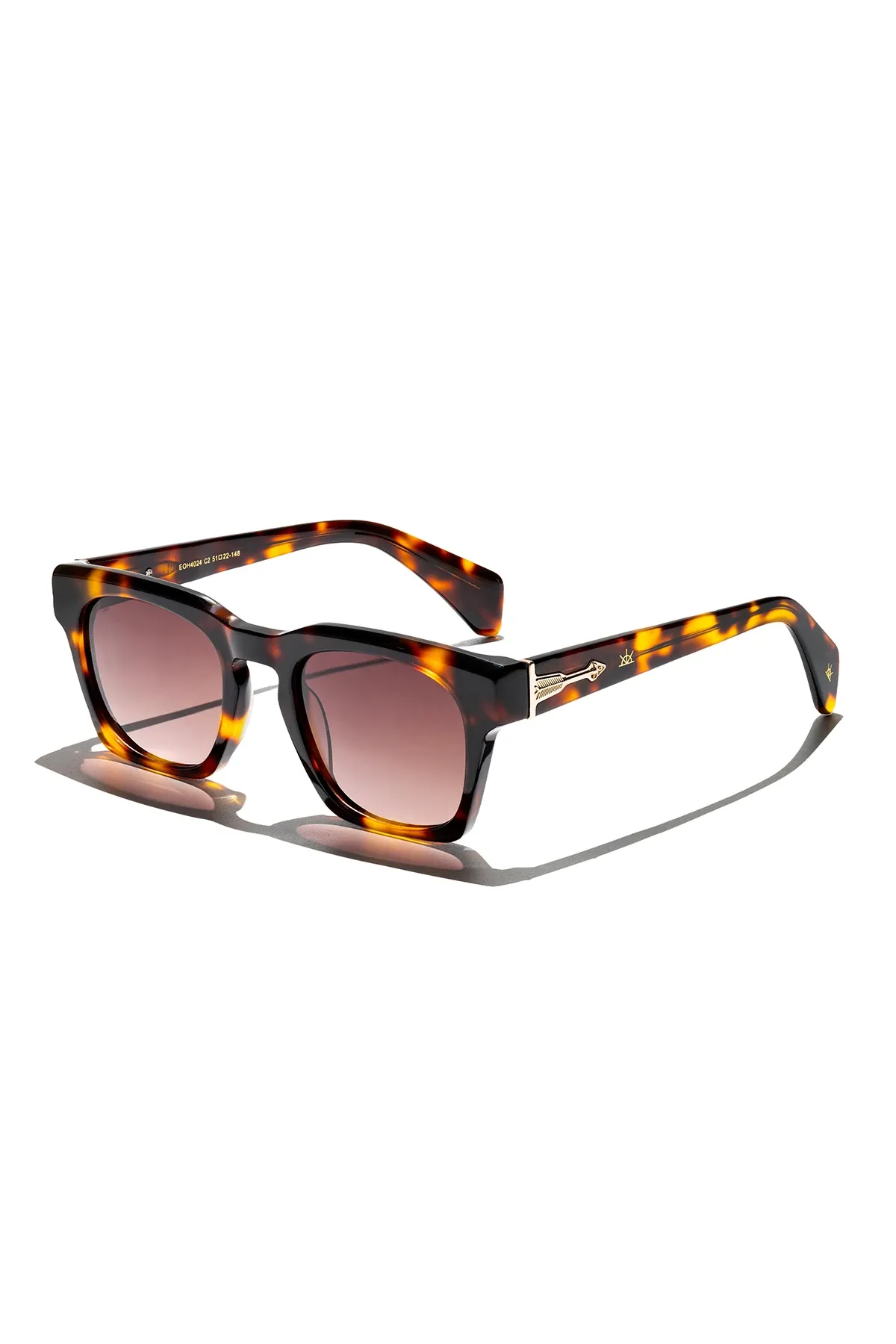 EOH4024 C2 Leopar Asetat Unisex Güneş Gözlüğü