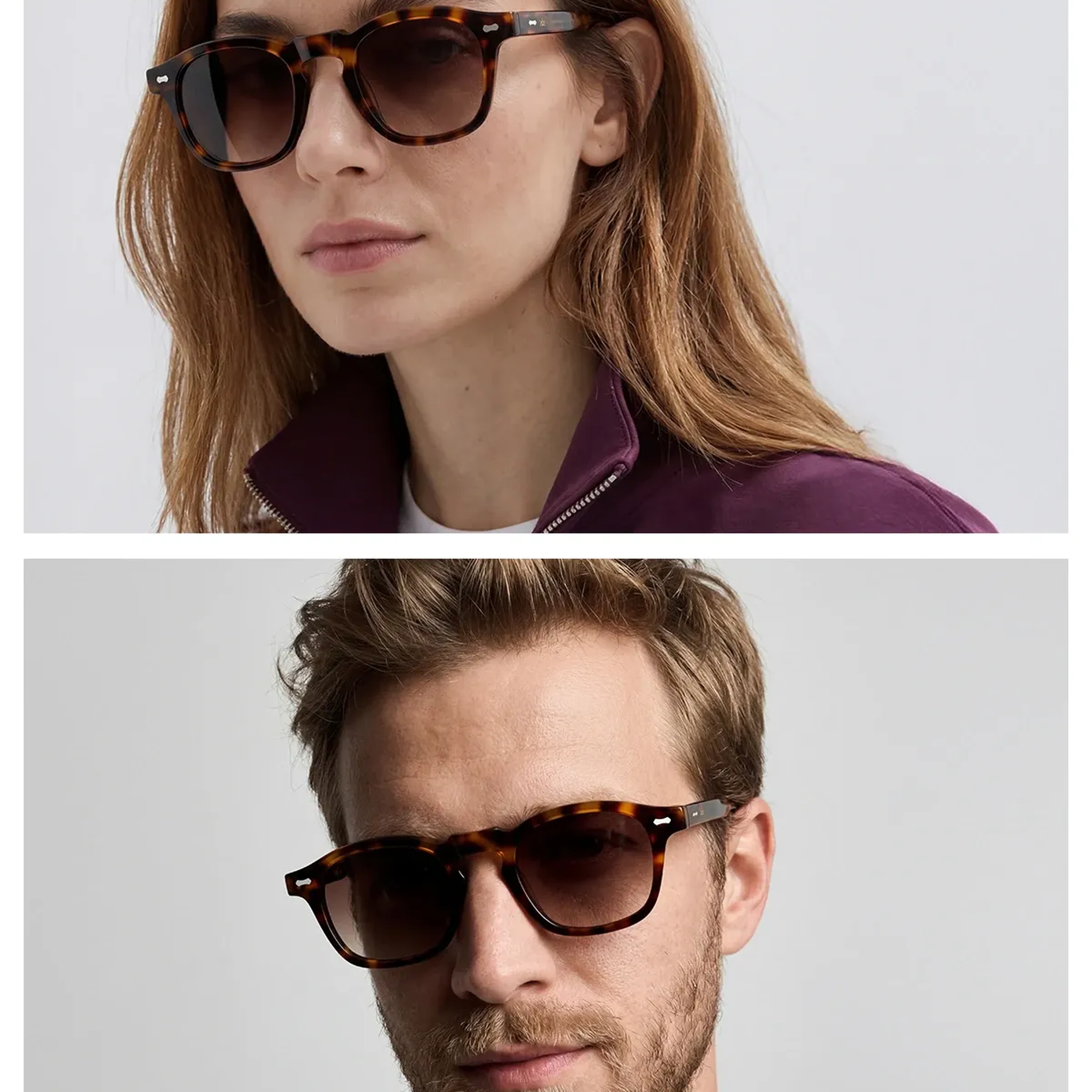 EOH4025 C2 Leopar Asetat Unisex Güneş Gözlüğü