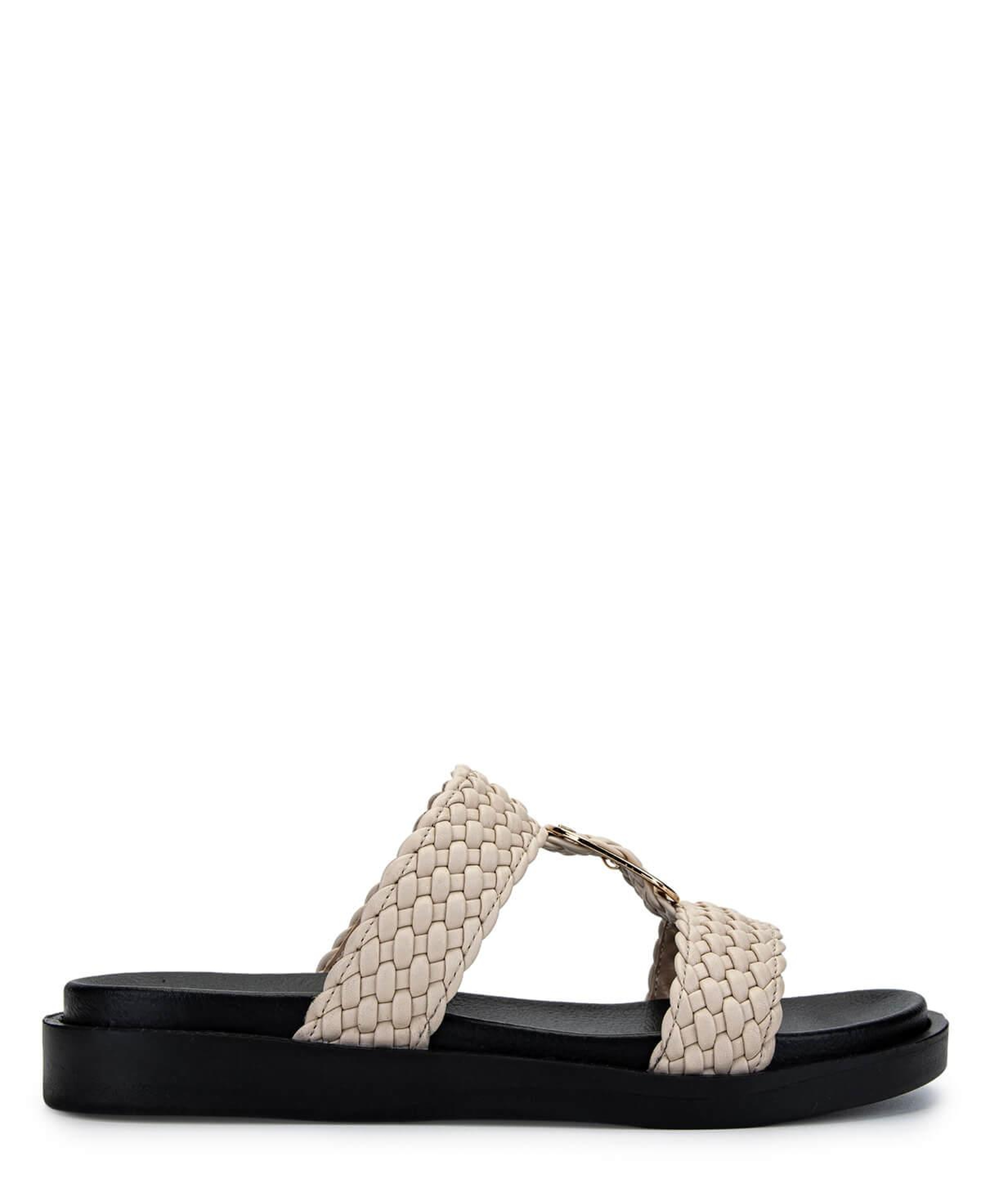 Tamer Tanca Kadın Vegan Bej Düz Terlik