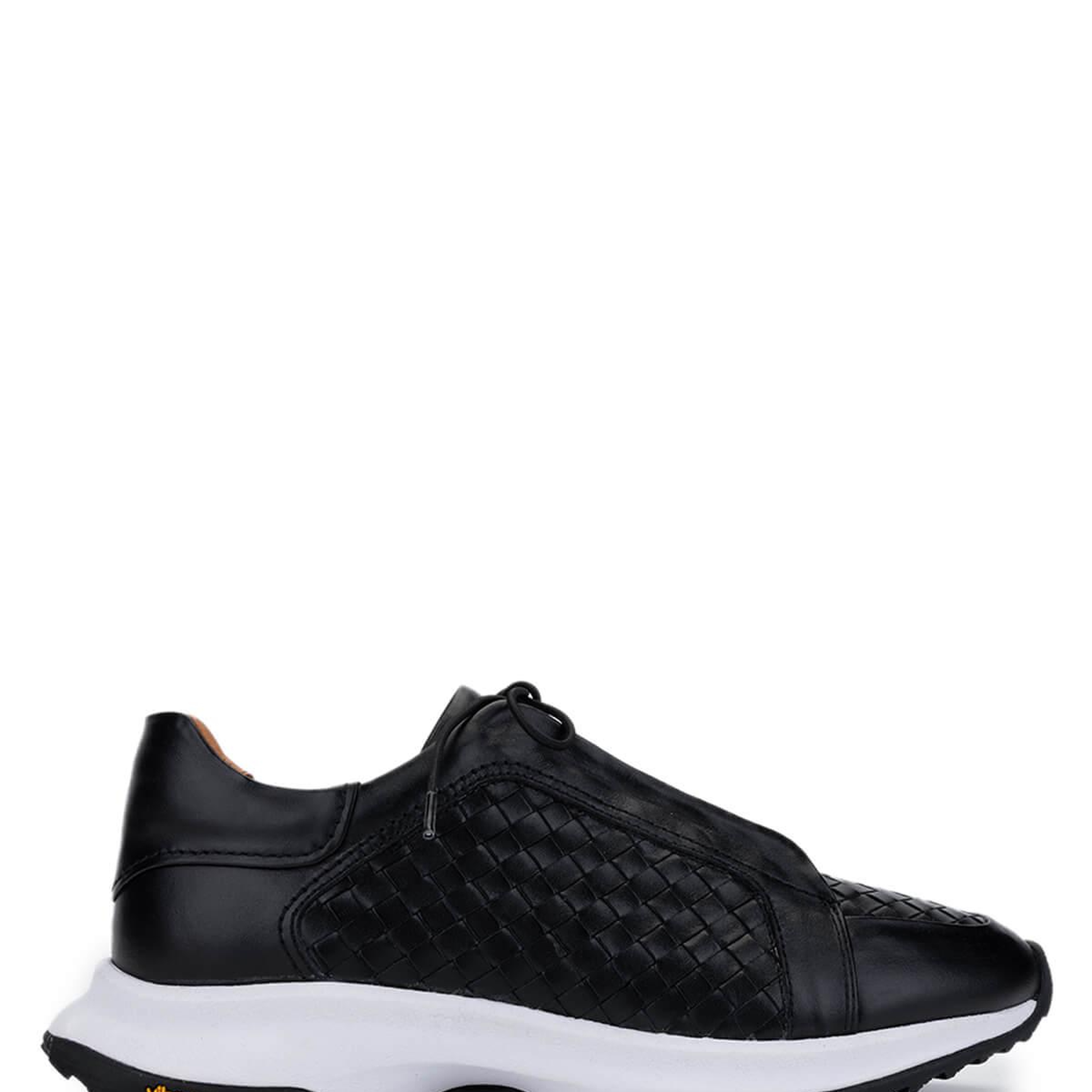 Tamer Tanca Erkek Hakiki Deri Siyah Sneakers & Spor Ayakkabı
