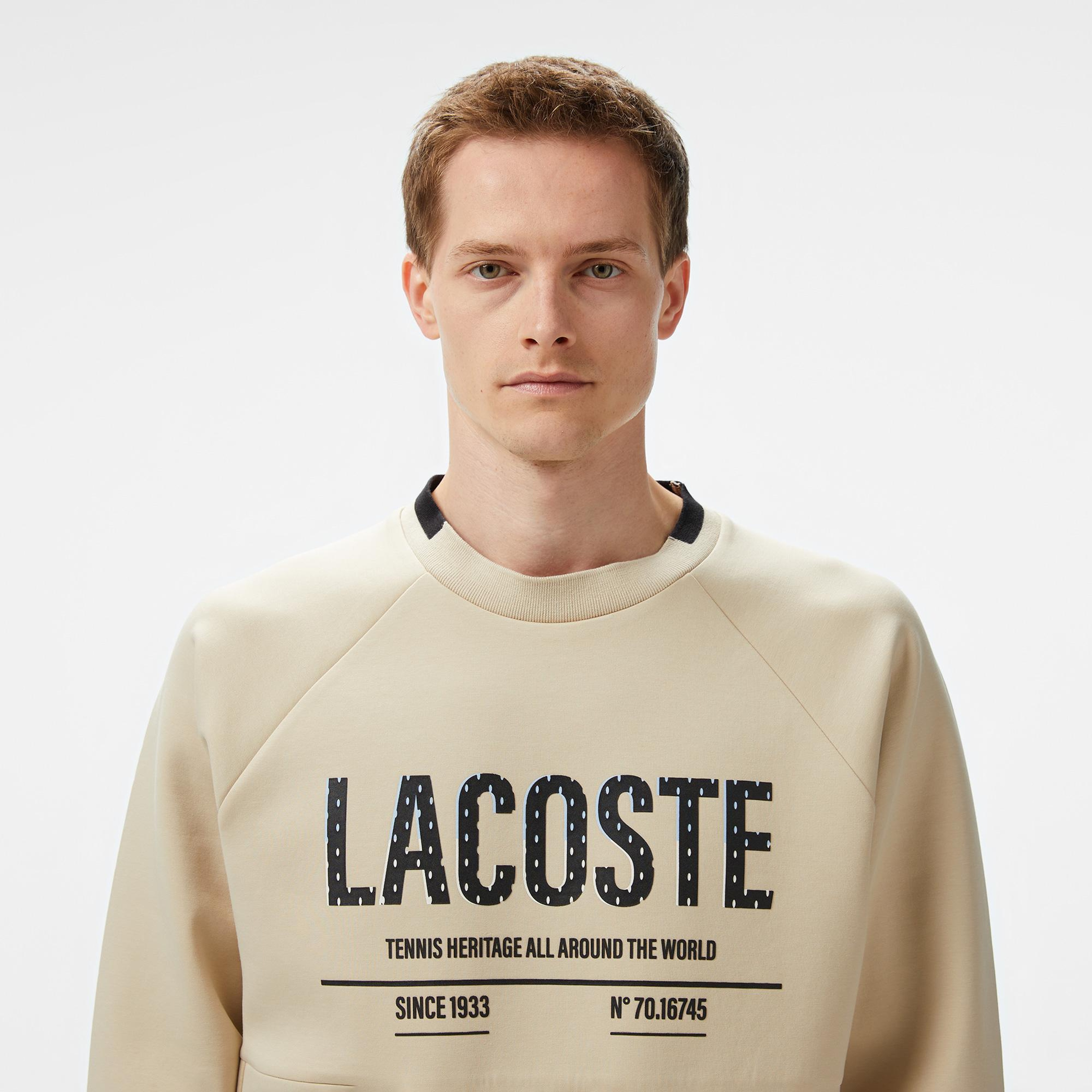 Lacoste Erkek Gri Sweatshirt