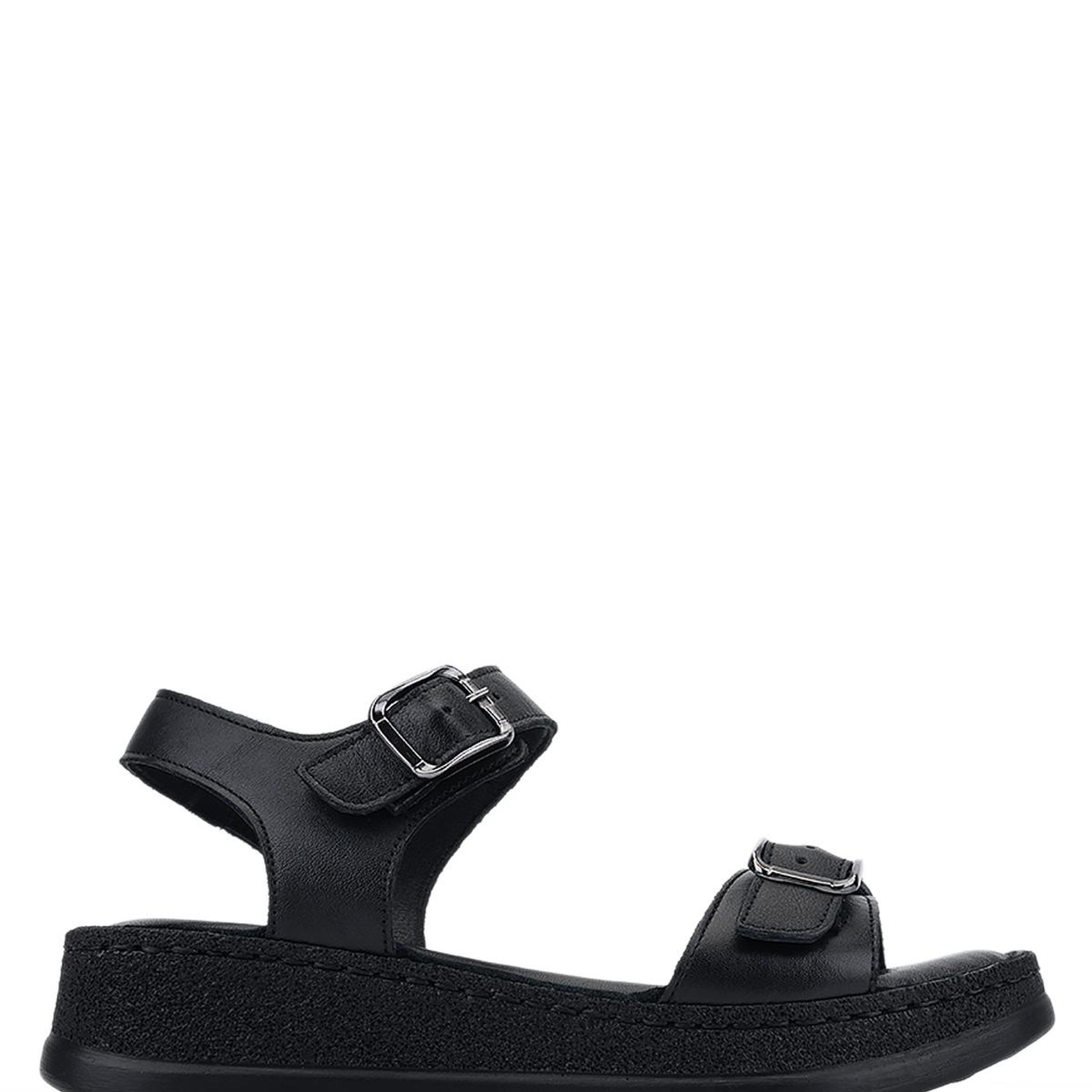 Tamer Tanca Kadın Siyah Comfort Sandalet