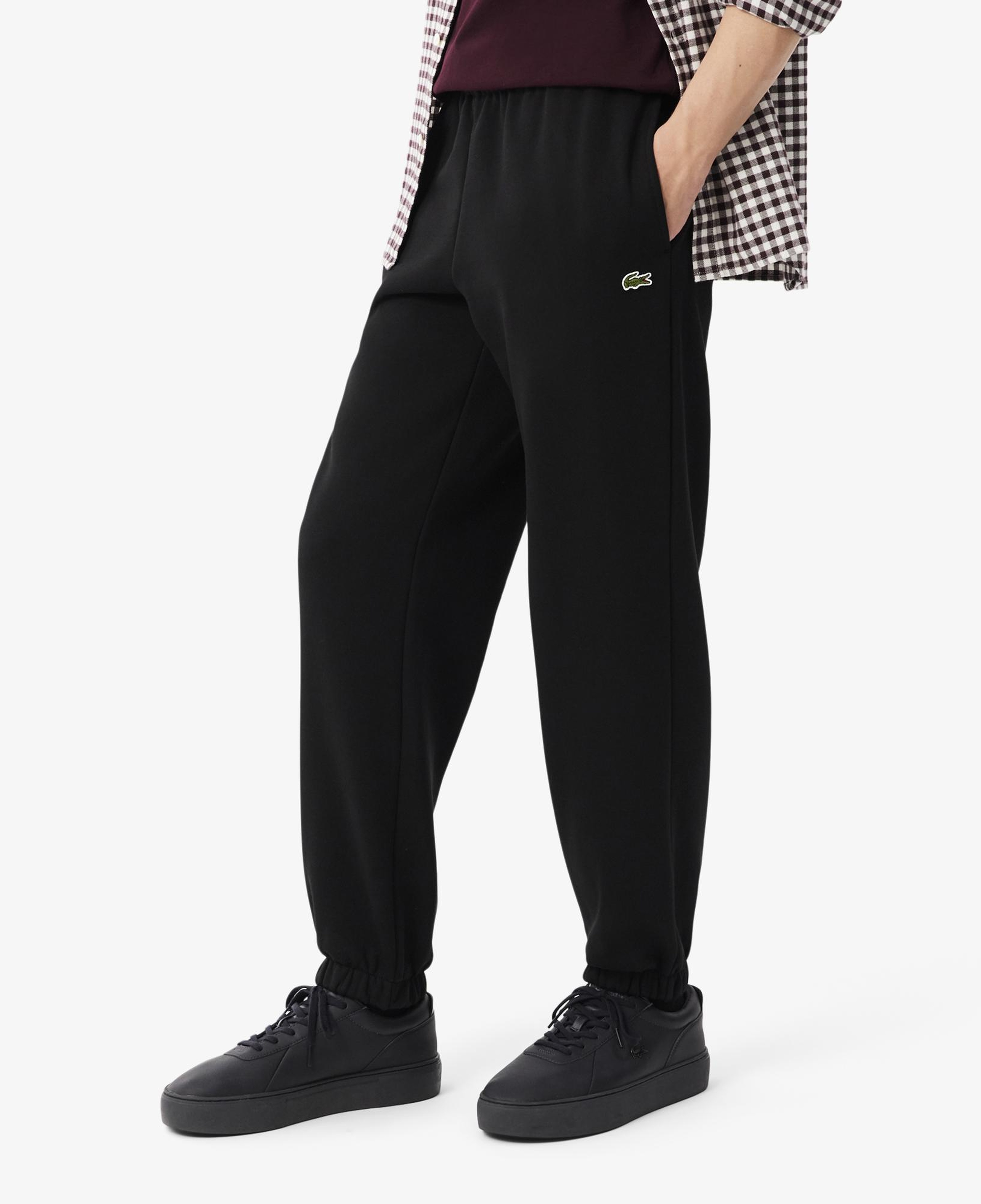 Erkek Regular Fit Siyah Eşofman Altı