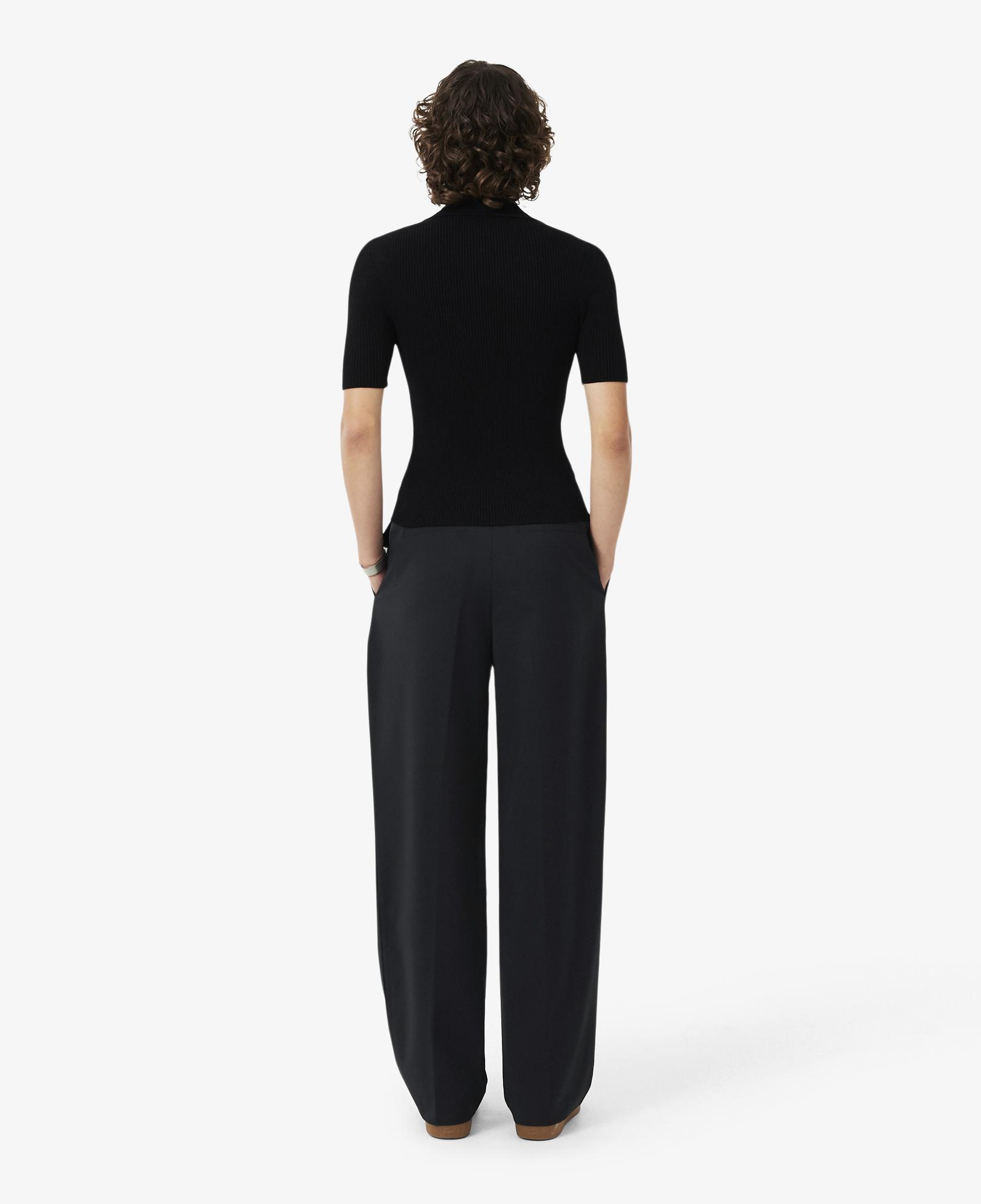 Kadın Oversize Fit Siyah Pantolon
