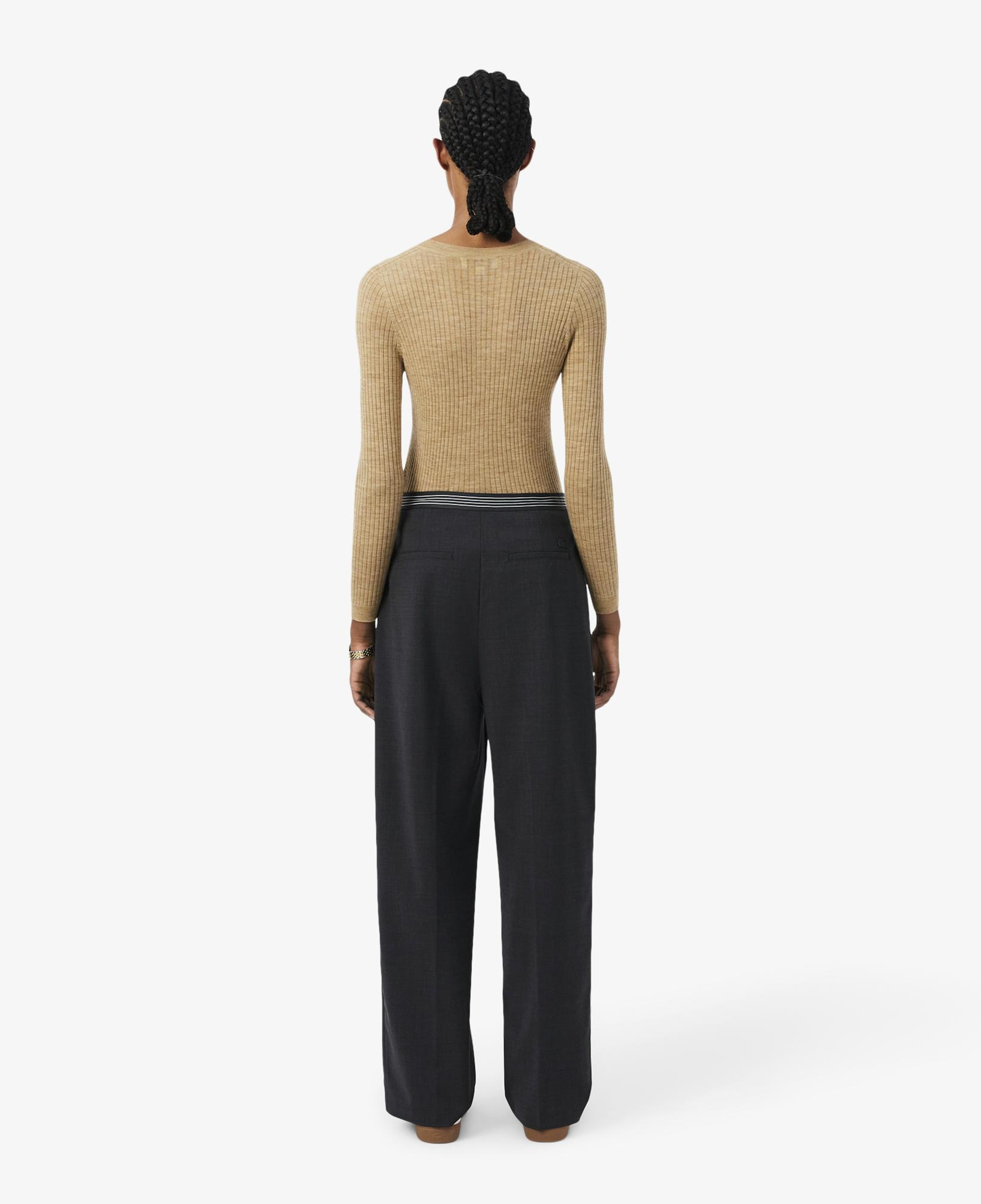 Kadın Oversize Fit Lacivert Pantolon