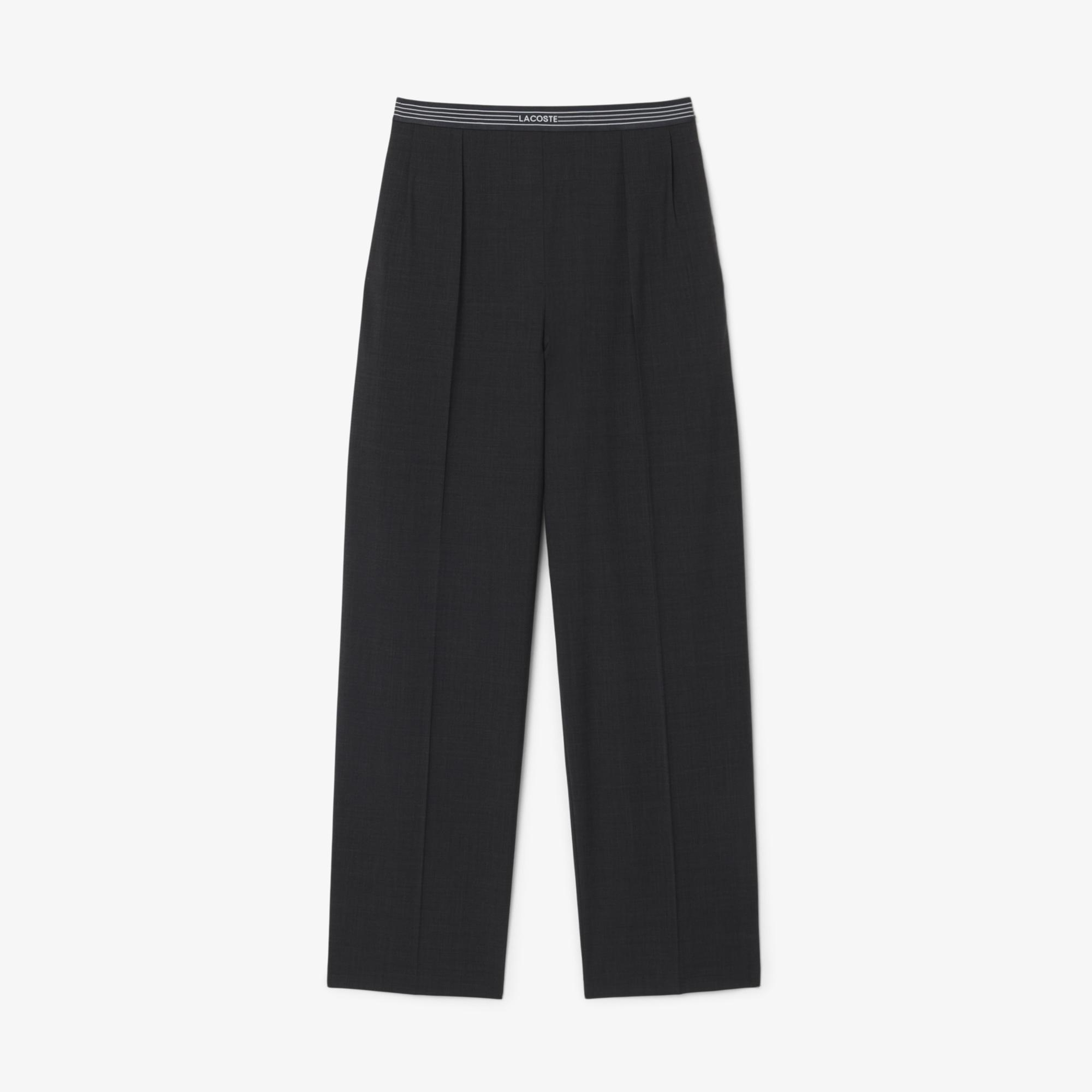 Kadın Oversize Fit Lacivert Pantolon