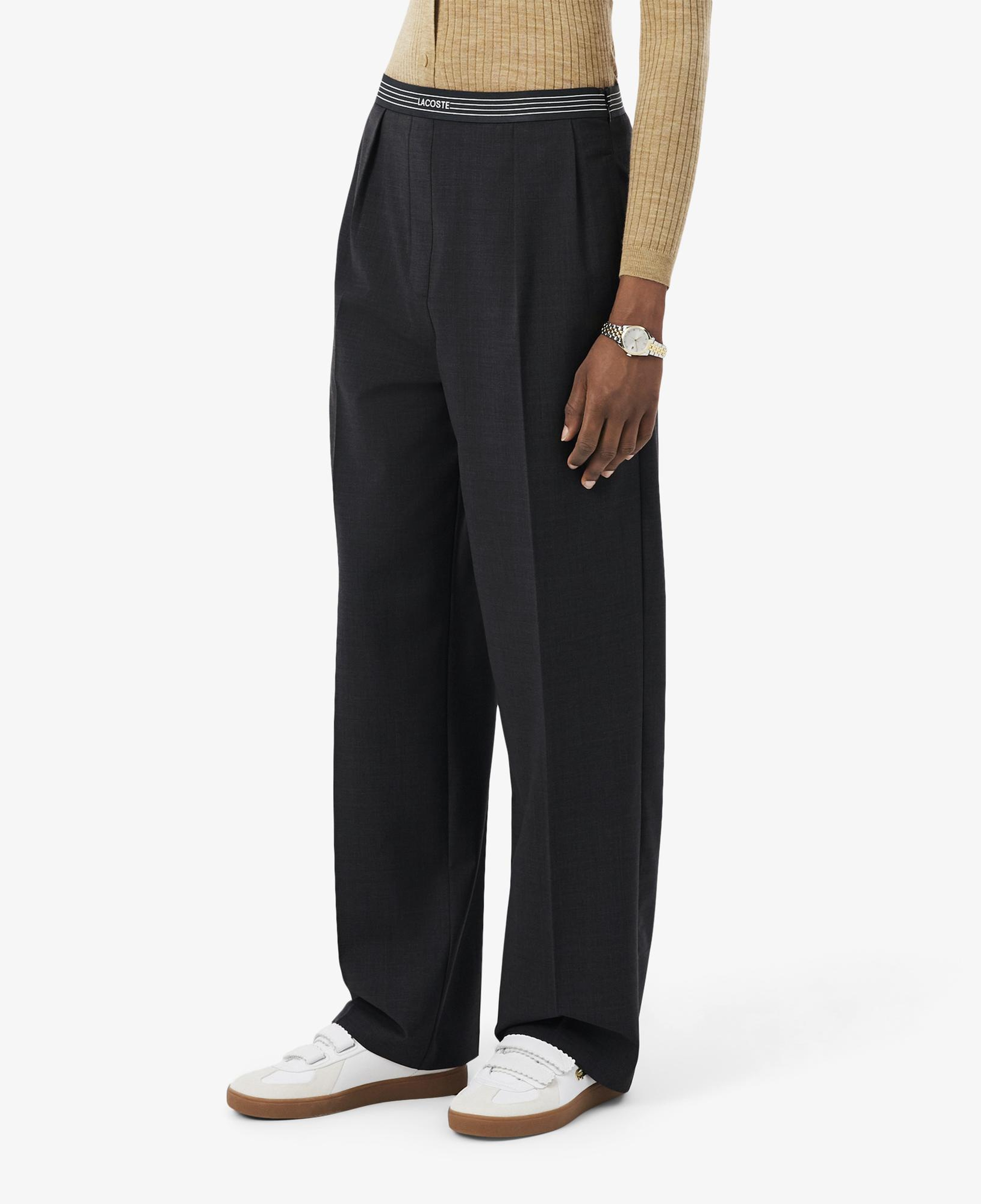 Kadın Oversize Fit Lacivert Pantolon