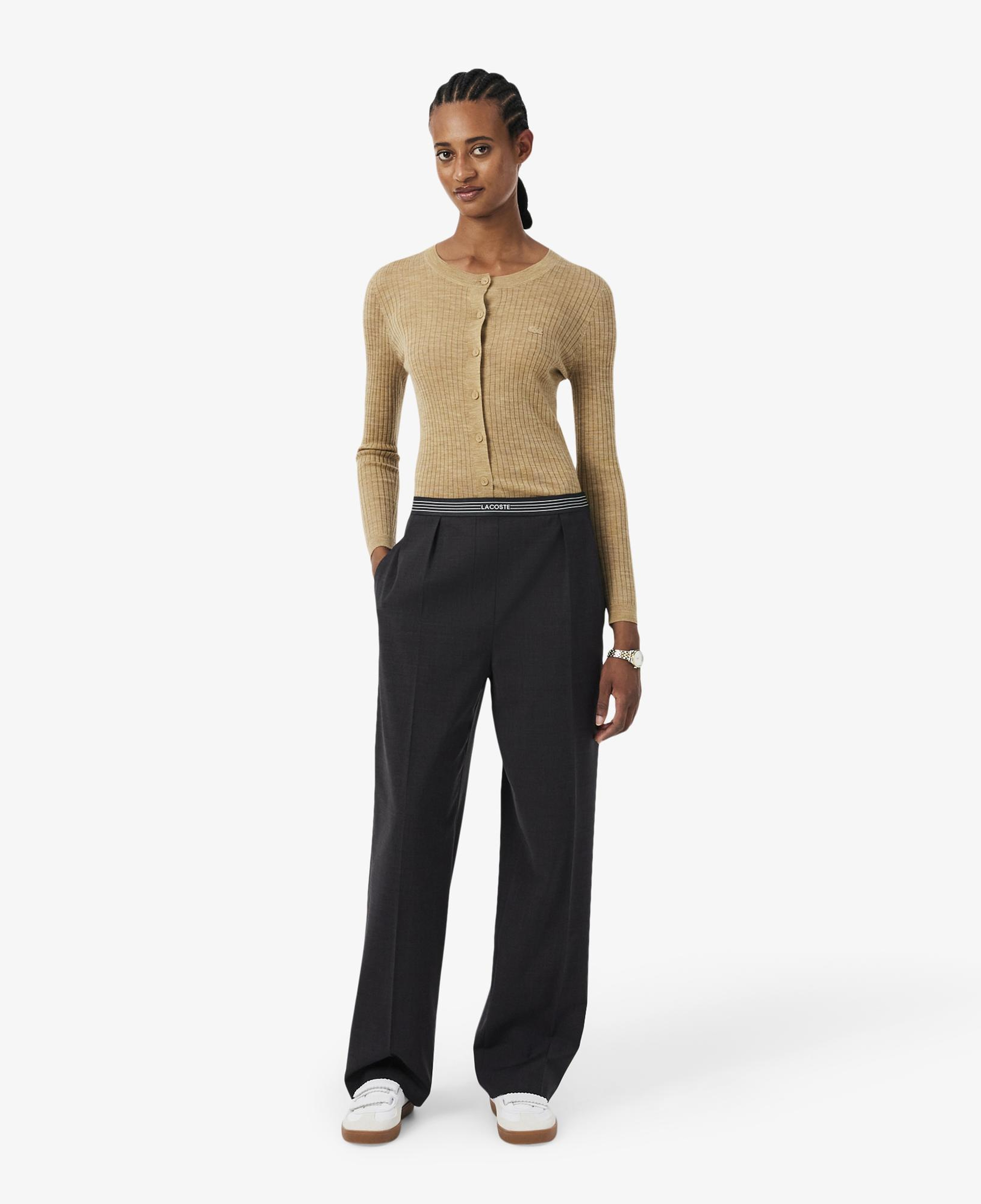 Kadın Oversize Fit Lacivert Pantolon